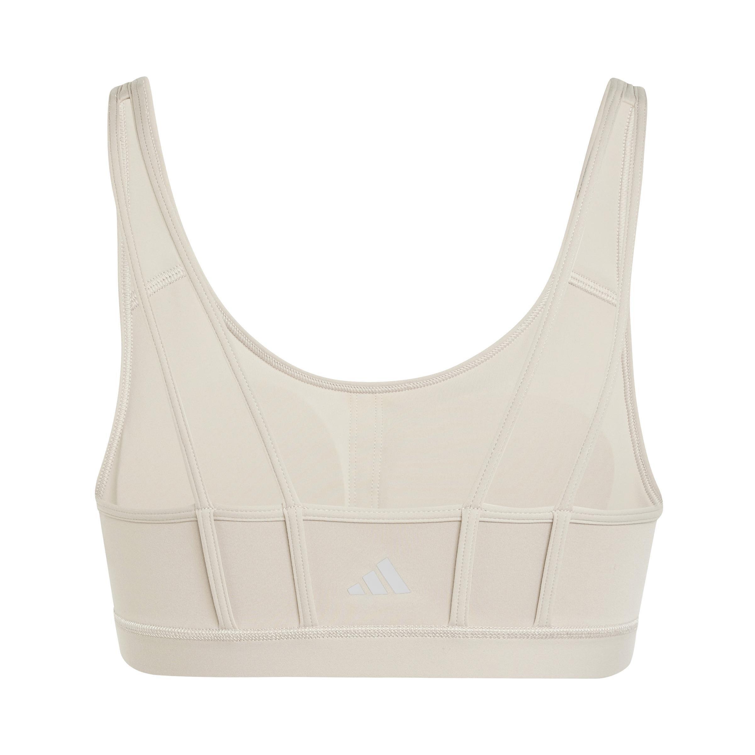 All Me Essentials Medium Support Bra, Beige, A901_ONE, large image number 3