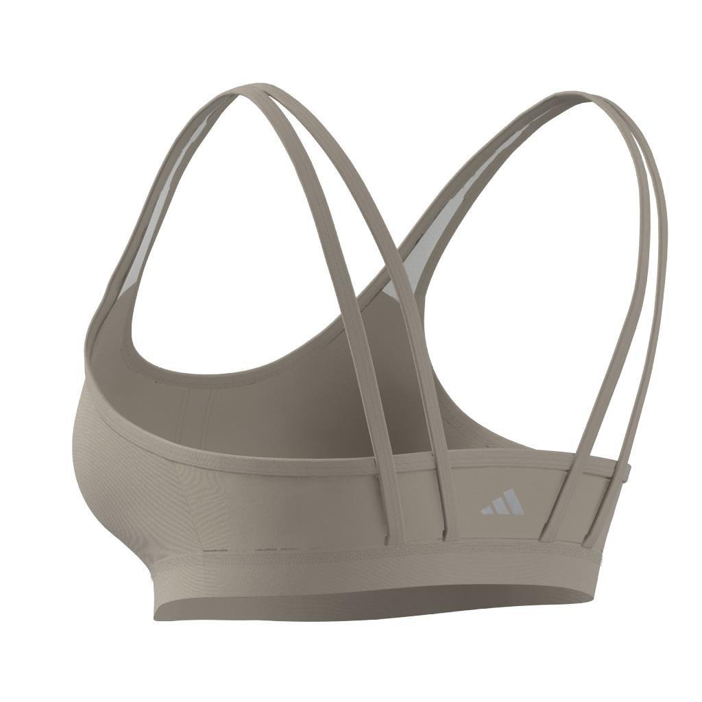 All Me Essentials Medium Support Bra, Beige, A901_ONE, large image number 12