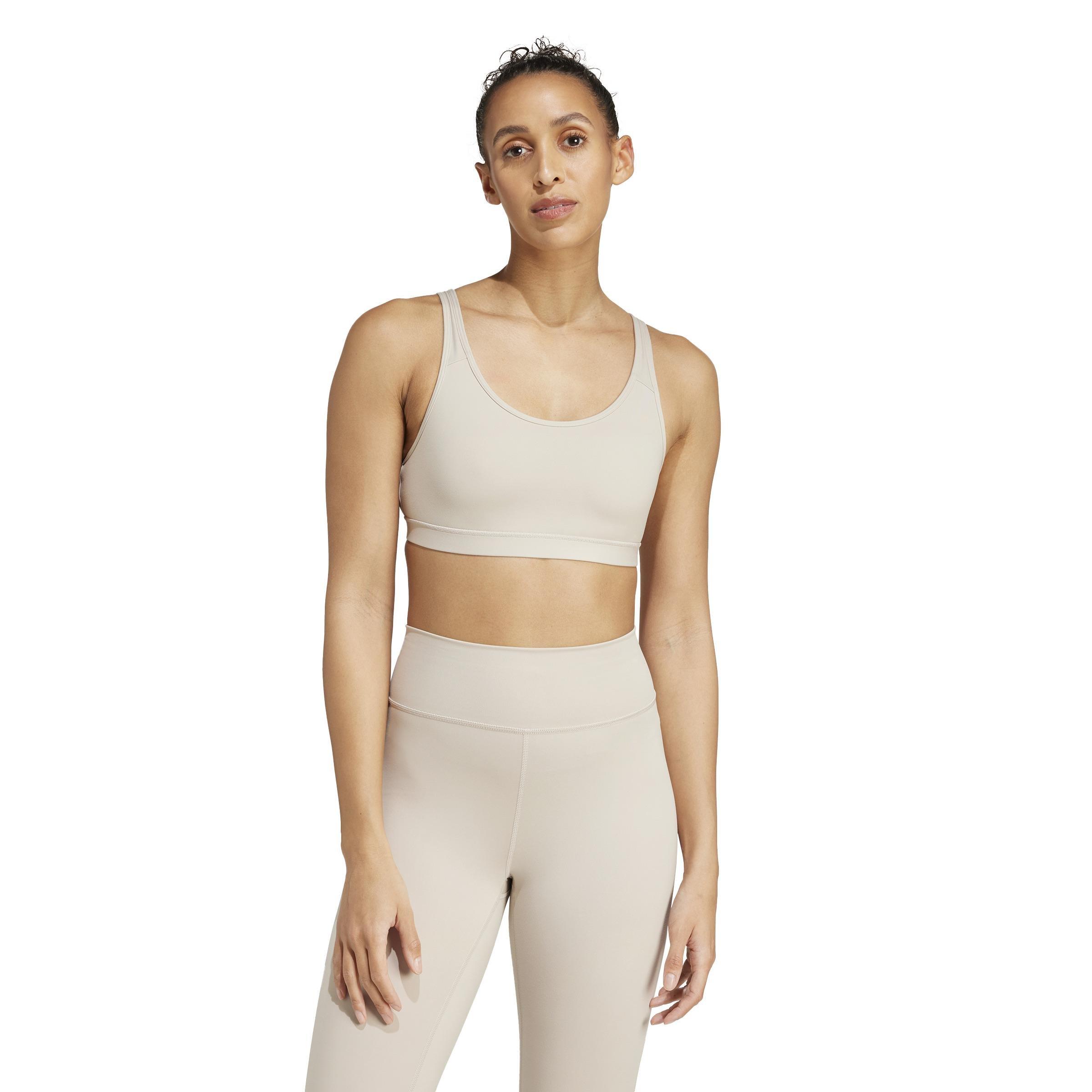 All Me Essentials Medium Support Bra, Beige, A901_ONE, large image number 13