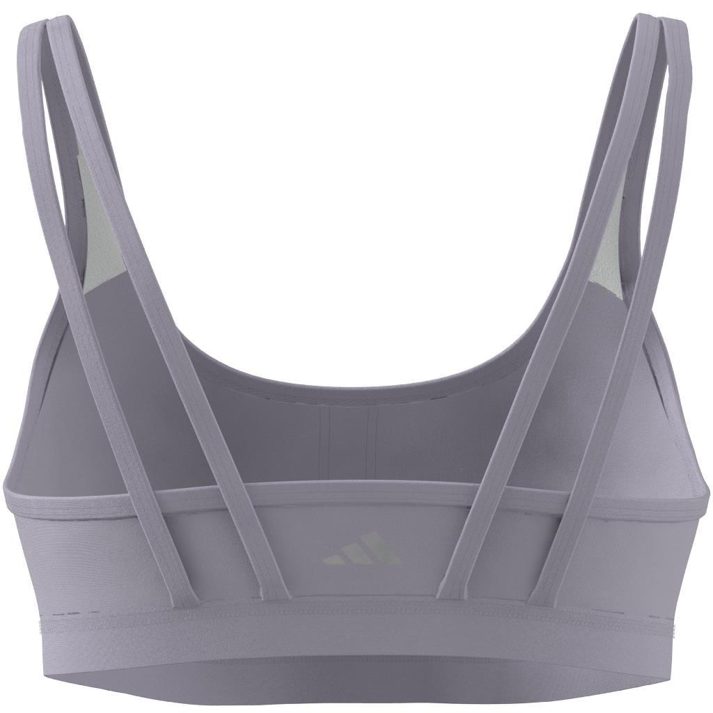 All Me Essentials Medium-Support Bra, Purple, A901_ONE, large image number 8