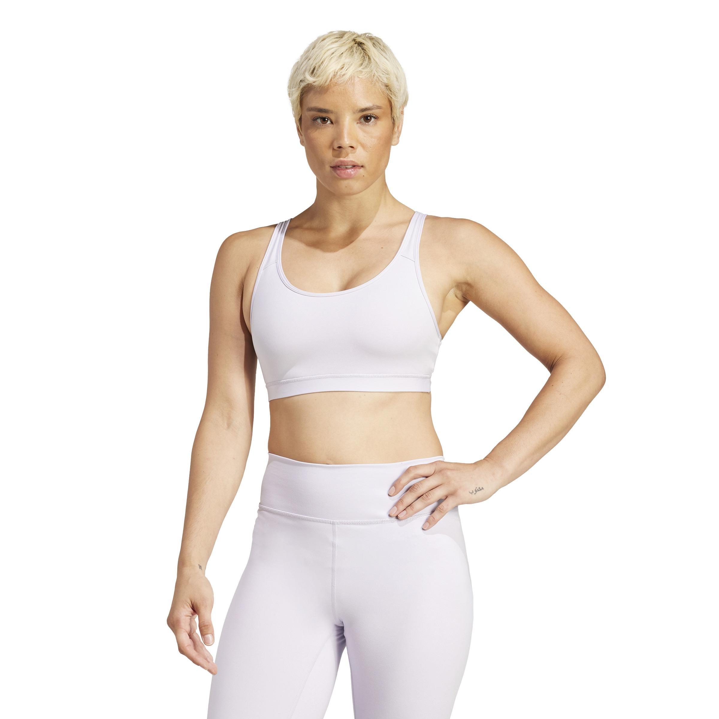 All Me Essentials Medium-Support Bra, Purple, , large image number 13