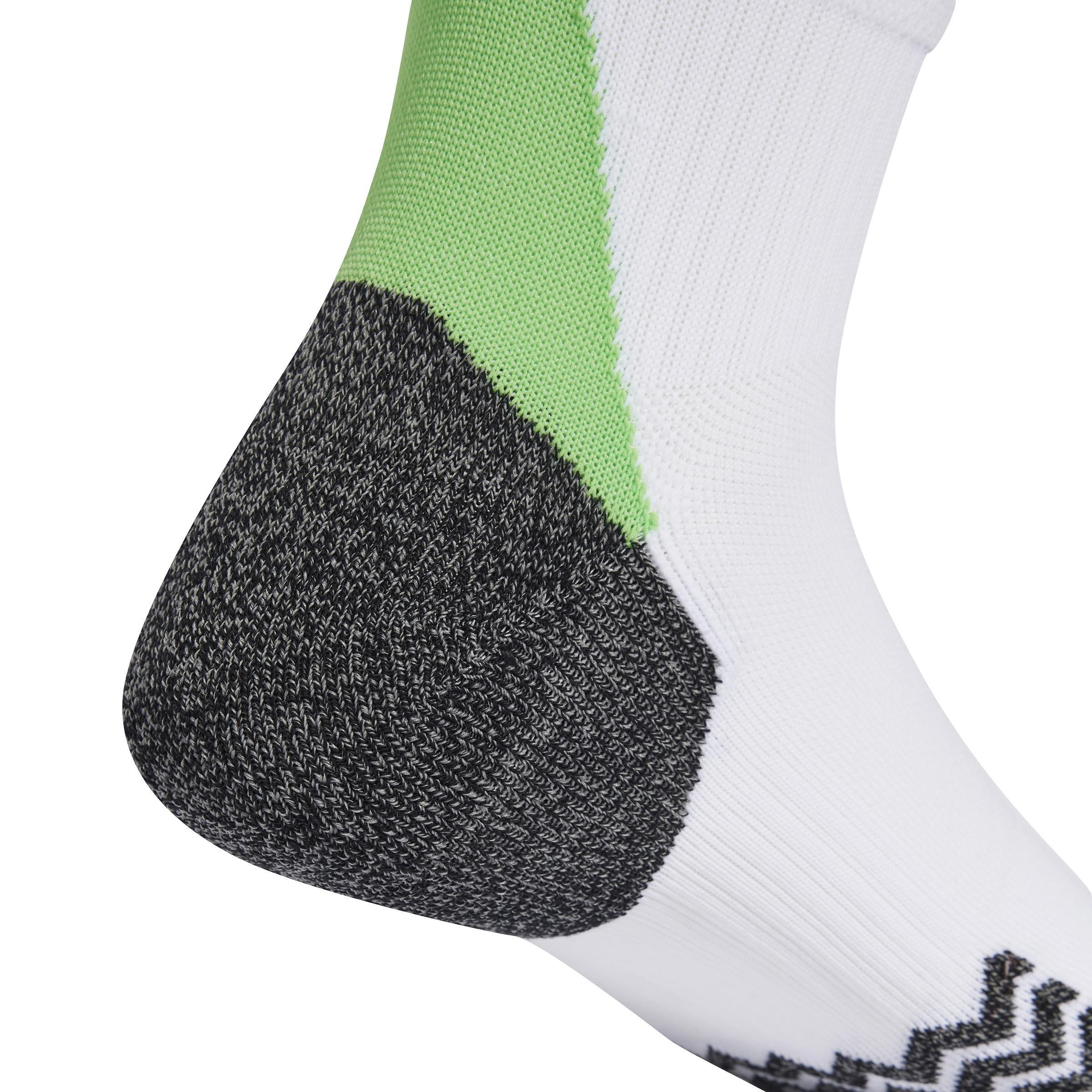 Unisex adi 24 AEROREADY Football Knee Socks, White, , large image number 1