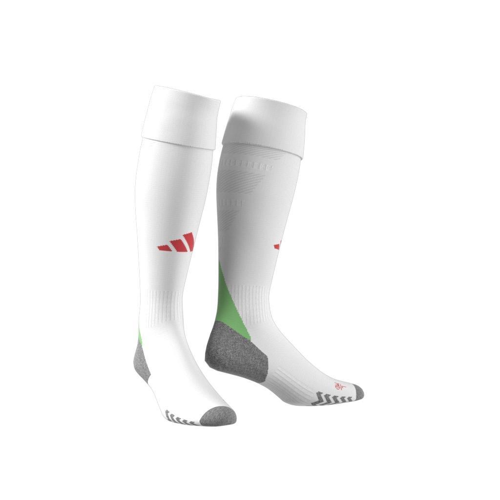 Unisex adi 24 AEROREADY Football Knee Socks, White, , large image number 2