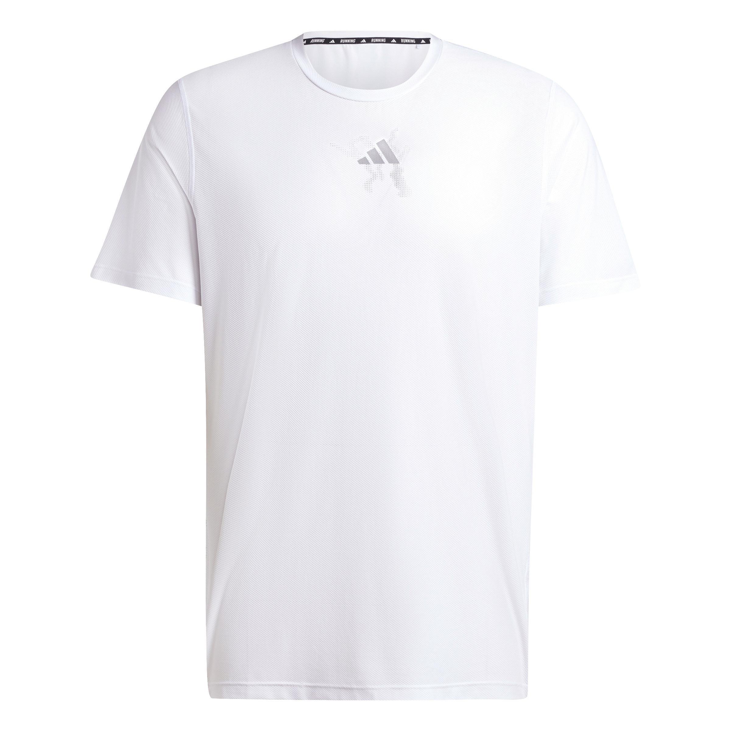 Running Ultimate Ub Graphic T-Shirt, White, A901_ONE, large image number 2