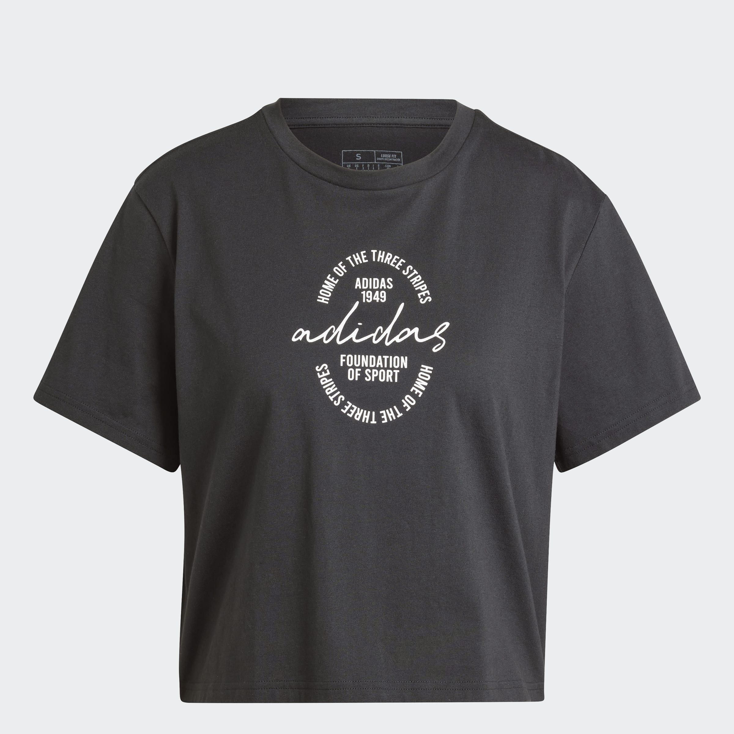 Brand Love Signature Graphic T-Shirt, Black