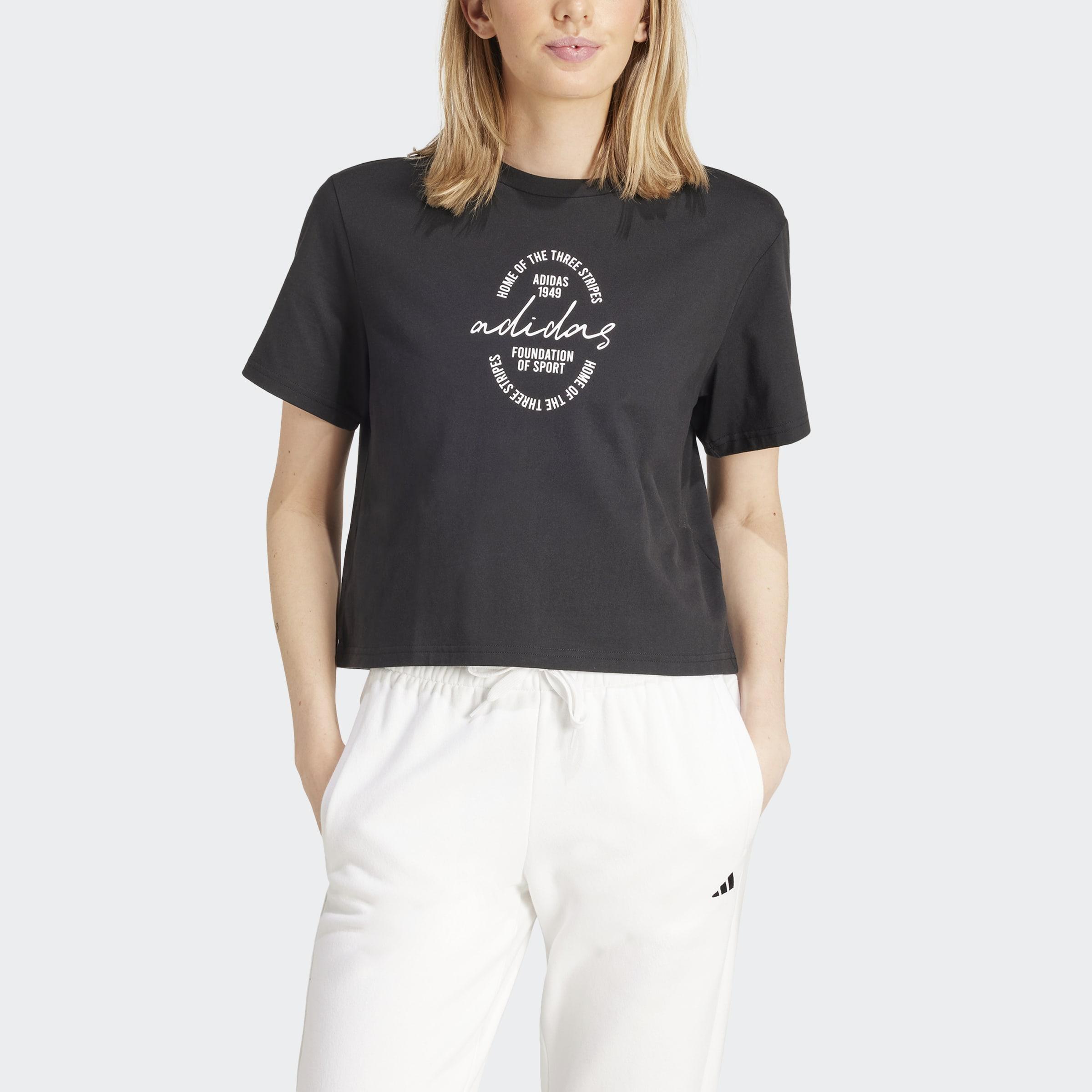 Brand Love Signature Graphic T-Shirt, Black