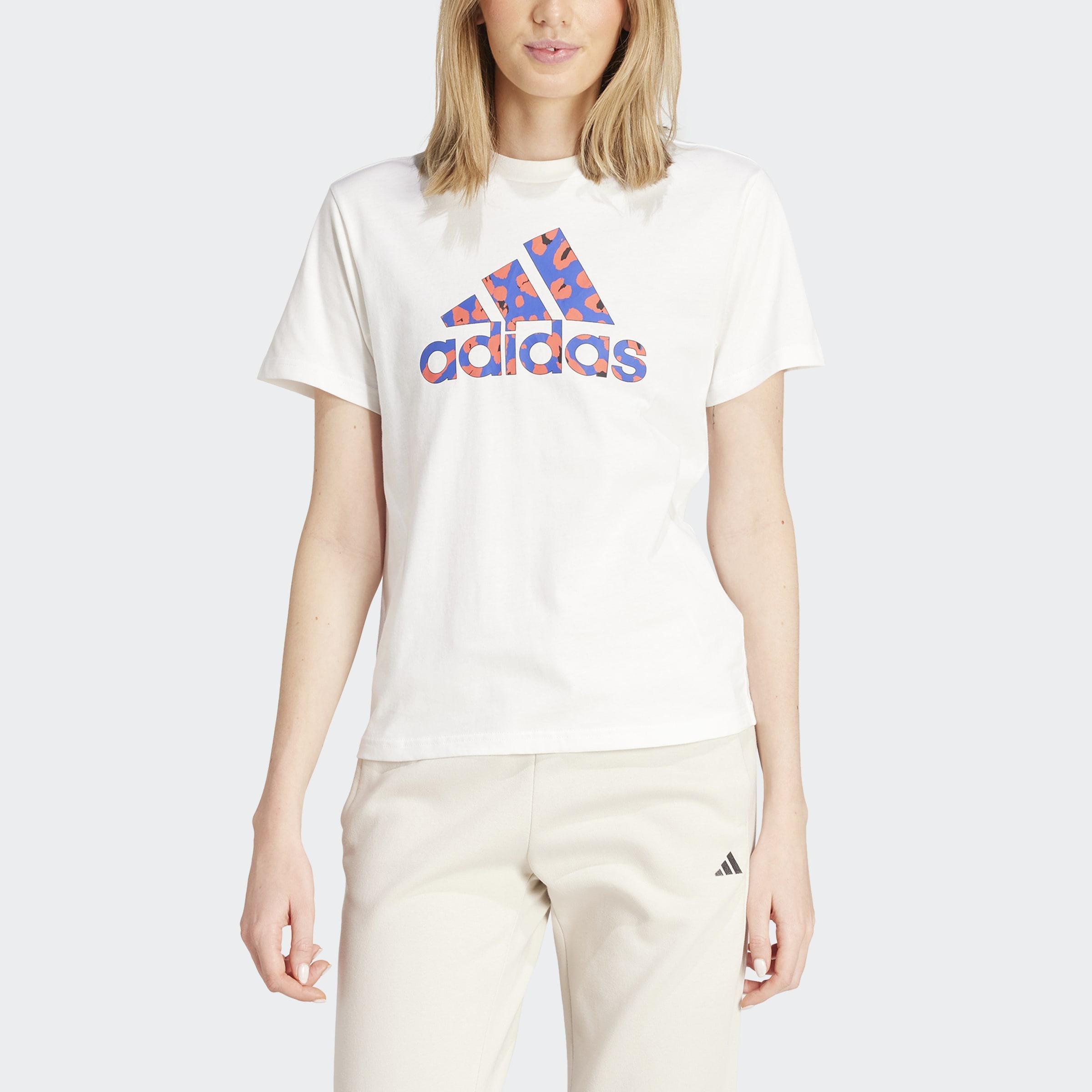 Animal Graphic T-Shirt, White, A901_ONE, medium