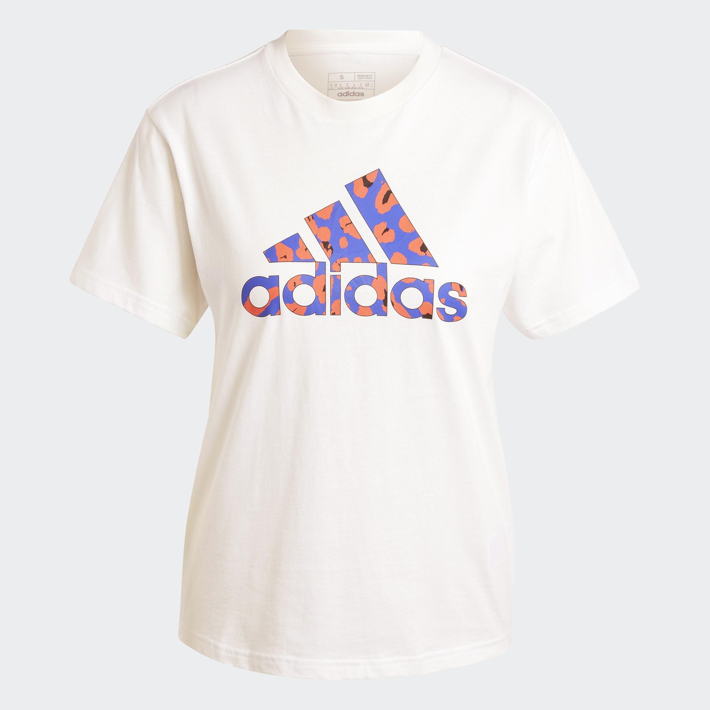 Animal Graphic T-Shirt, White, A901_ONE, medium