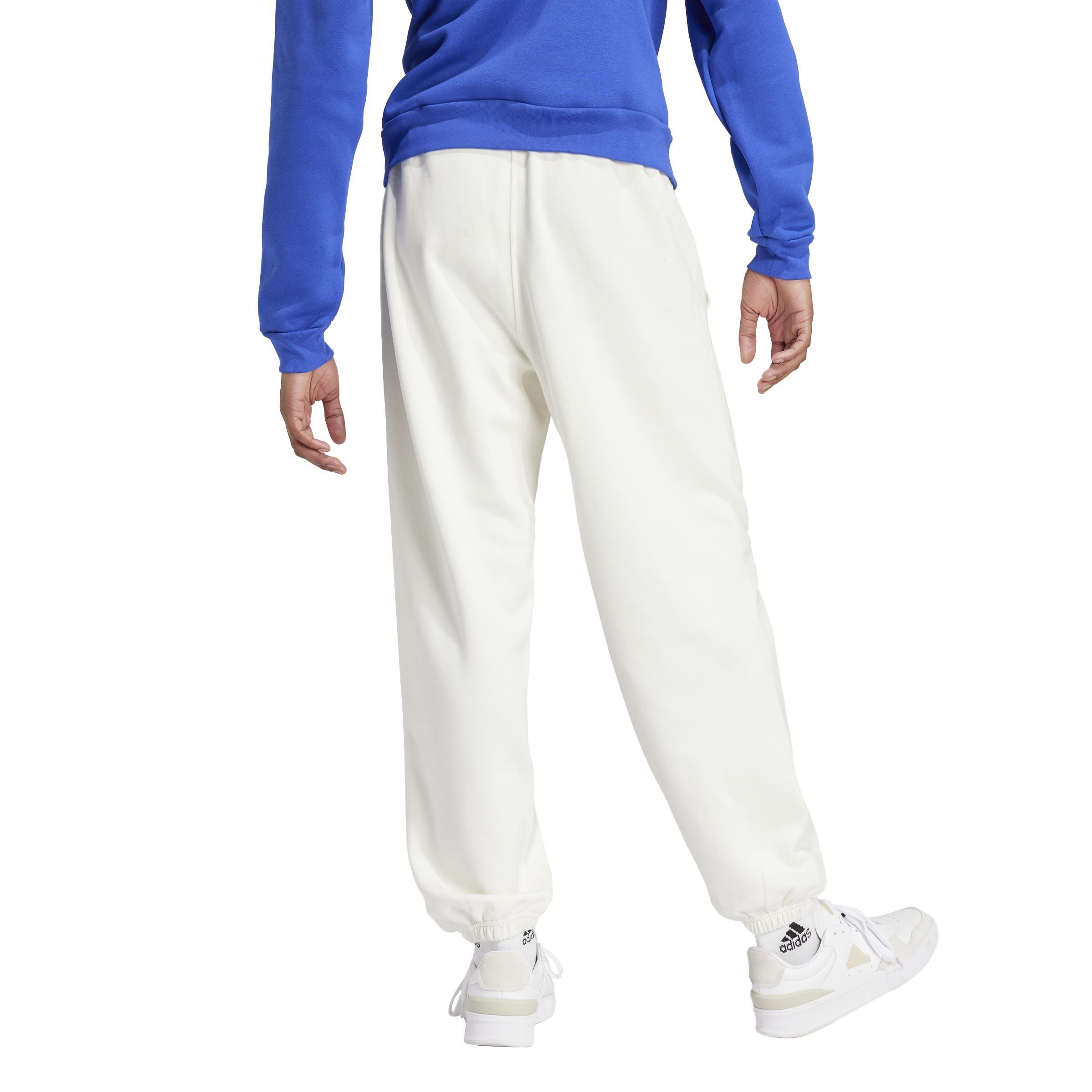 ALL SZN Fleece Loose Joggers, White, , large image number 2