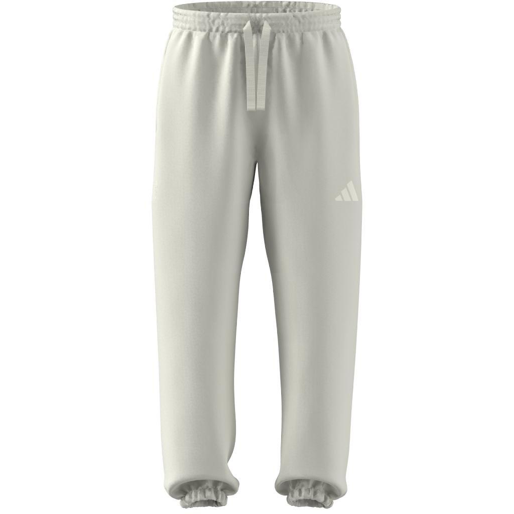 ALL SZN Fleece Loose Joggers, White, , large image number 5