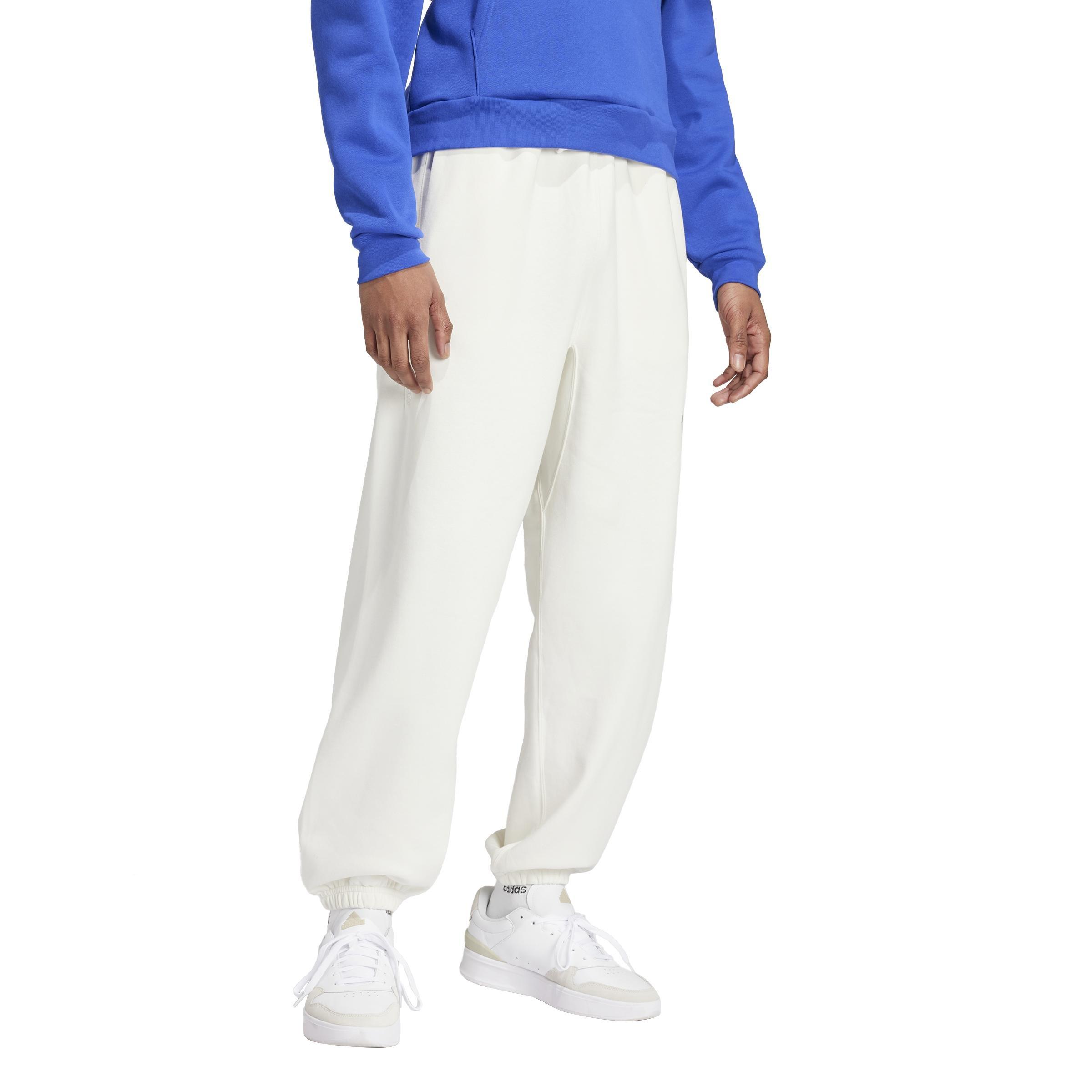 ALL SZN Fleece Loose Joggers, White, , large image number 7