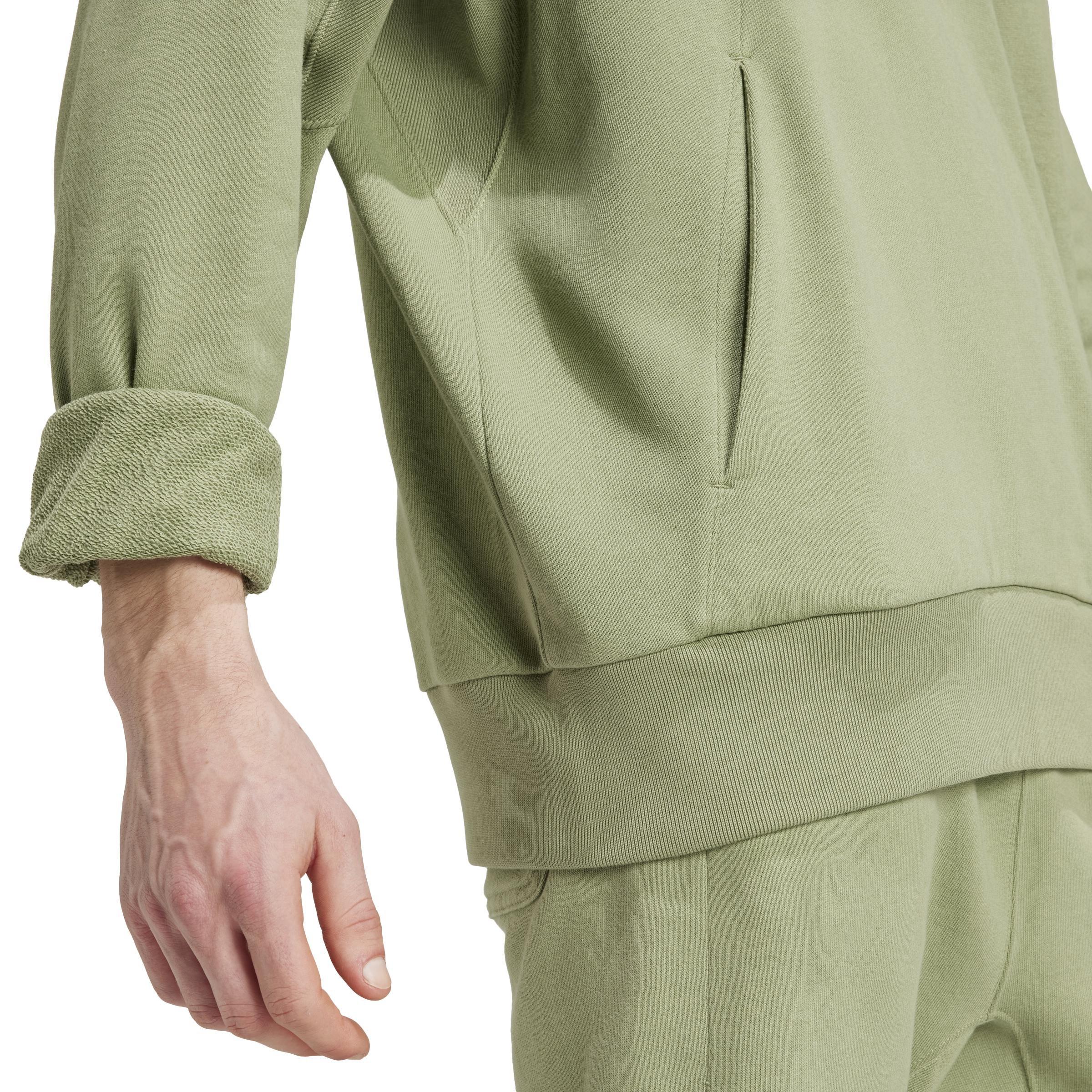 ALL SZN French Terry Hoodie, Green, A901_ONE, large image number 4