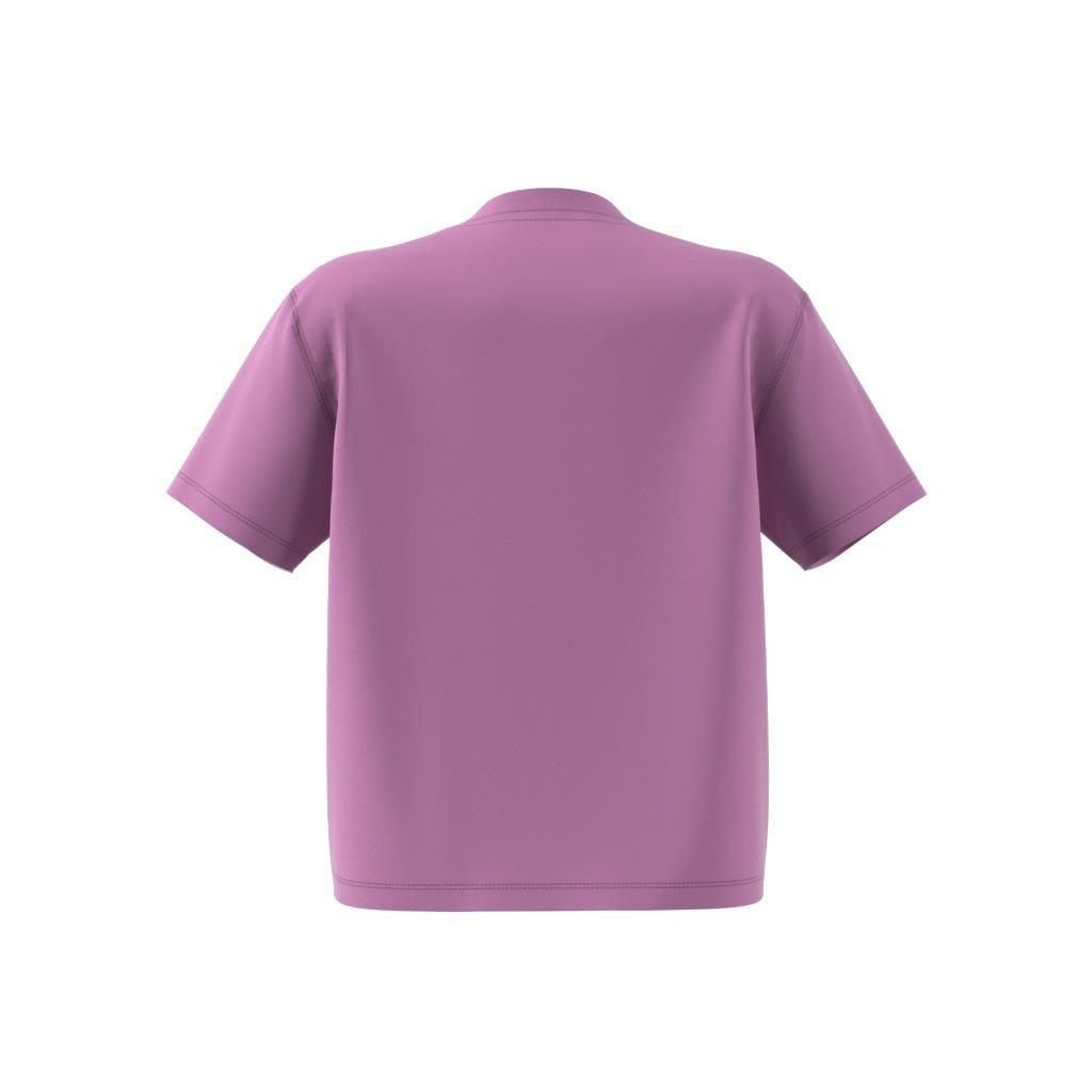Adicolor Trefoil Boxy T-Shirt, Purple, A901_ONE, large image number 10
