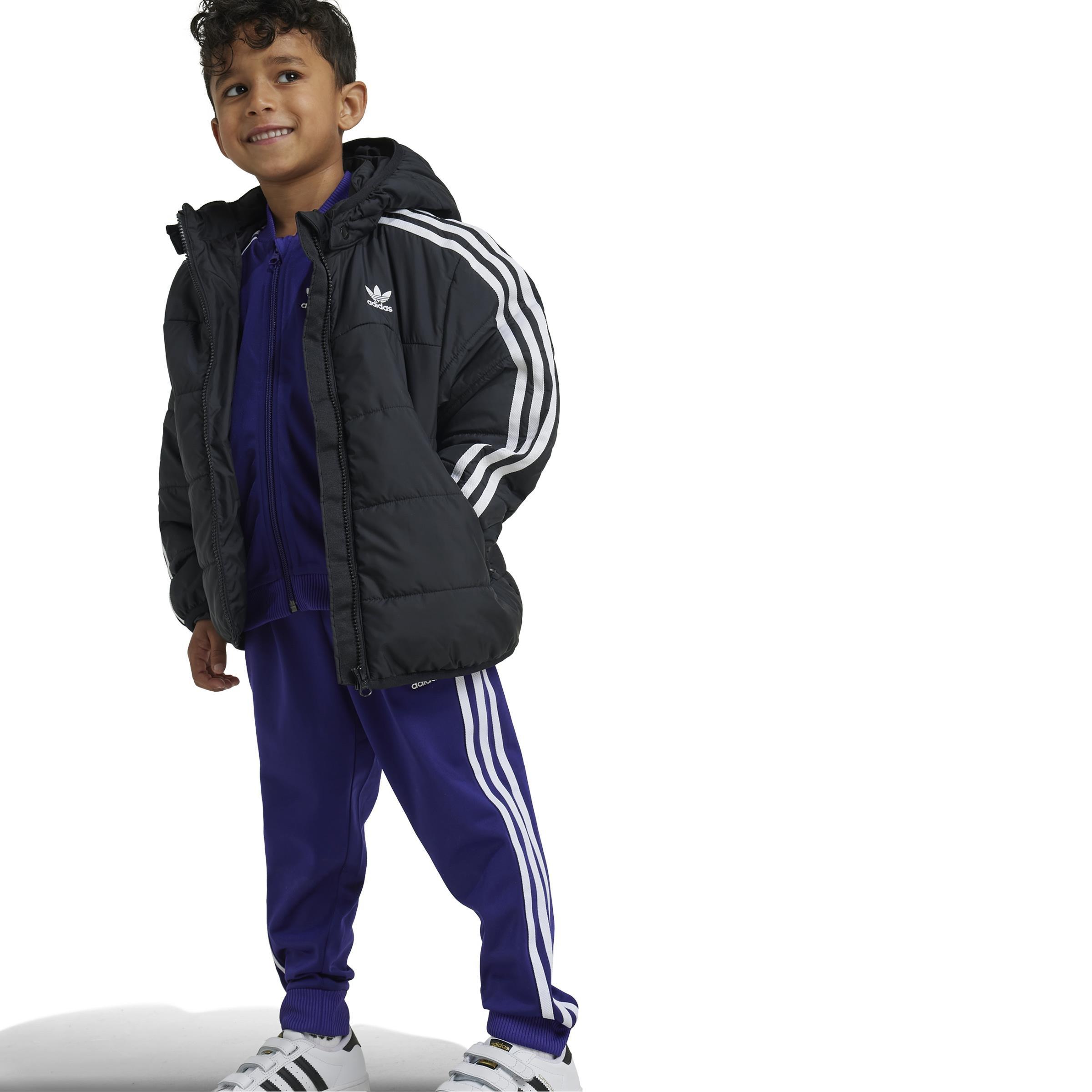 Unisex Kids Adicolor SST Track Suit, Purple, A901_ONE, large image number 5