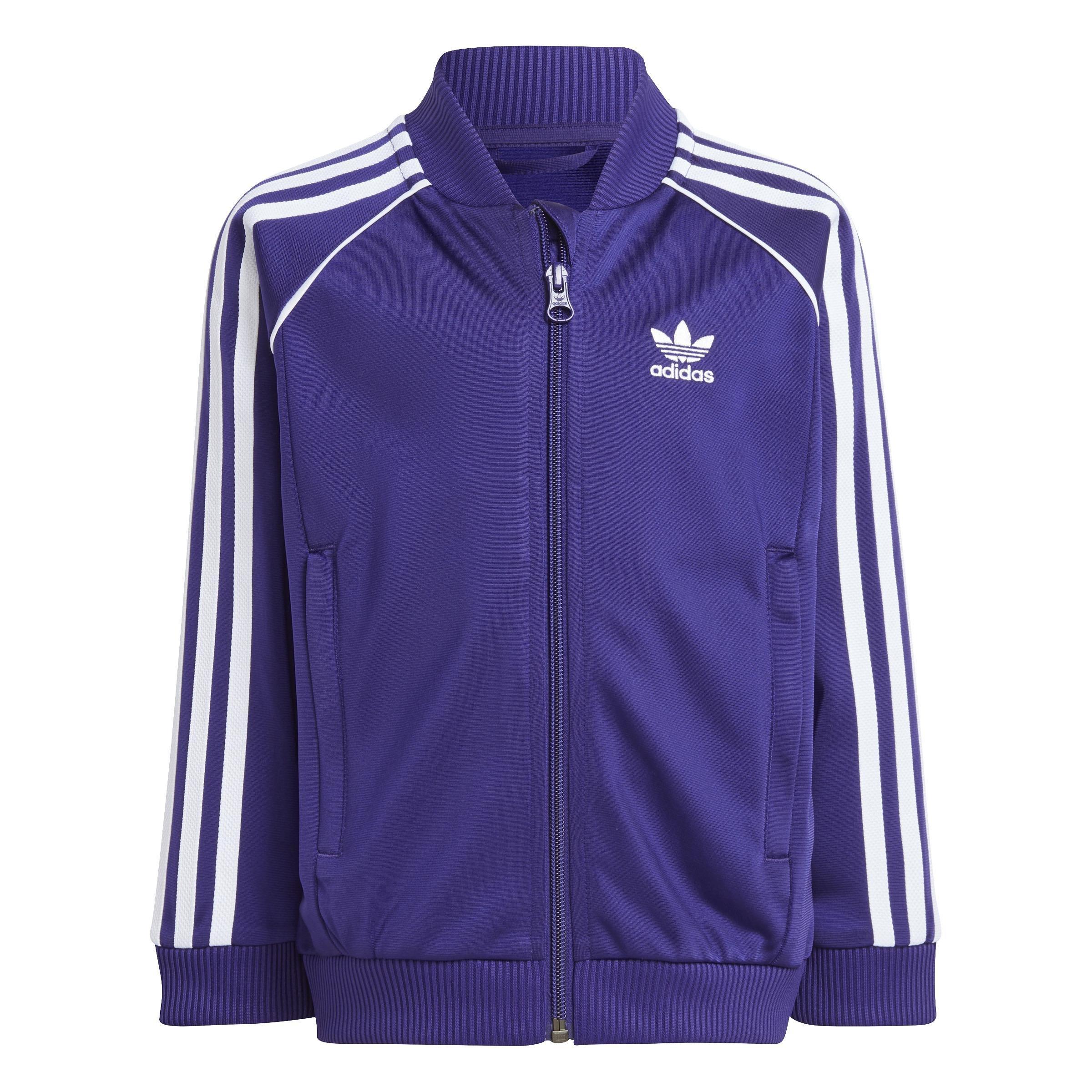 Unisex Kids Adicolor SST Track Suit, Purple, A901_ONE, large image number 6