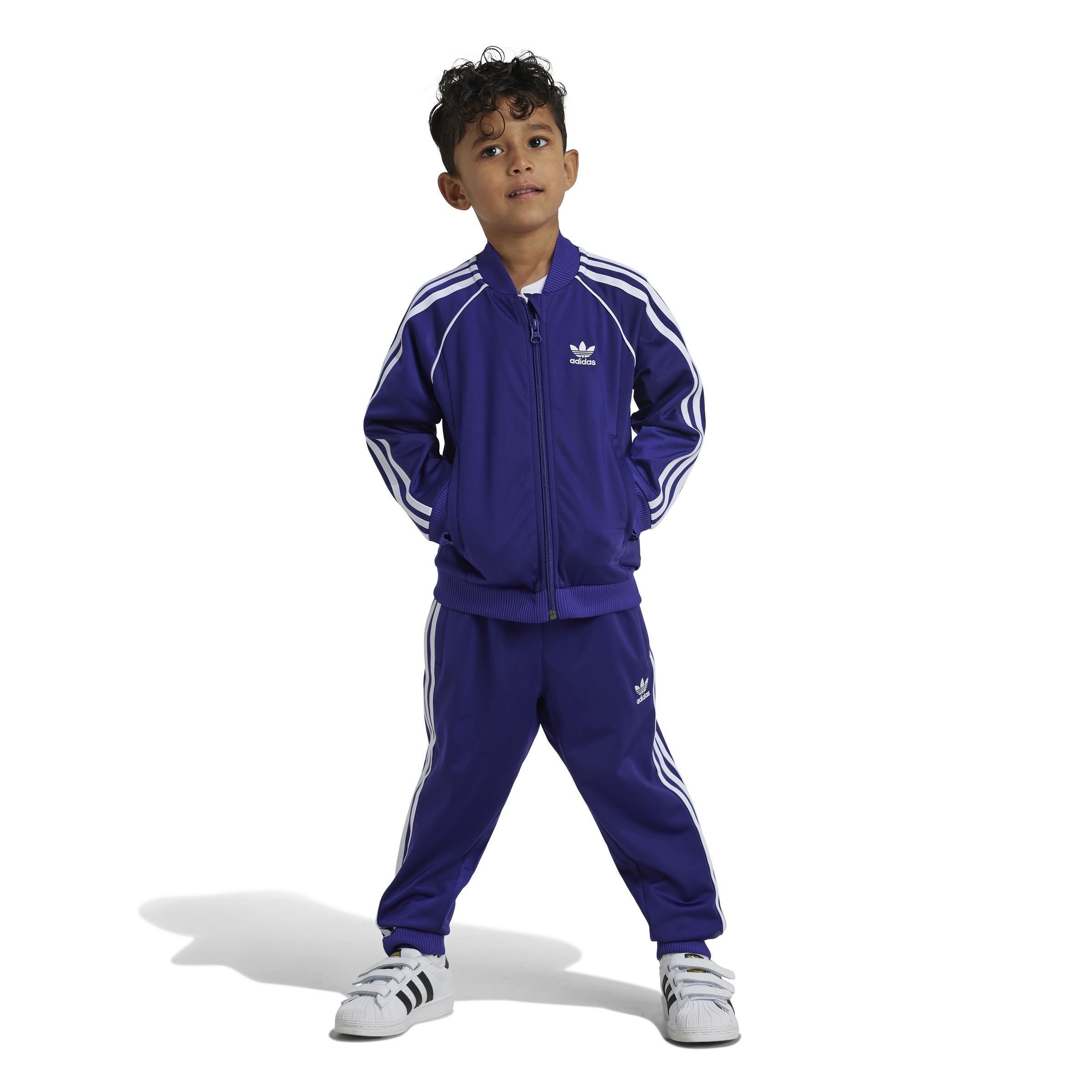 Unisex Kids Adicolor SST Track Suit, Purple, , large image number 8