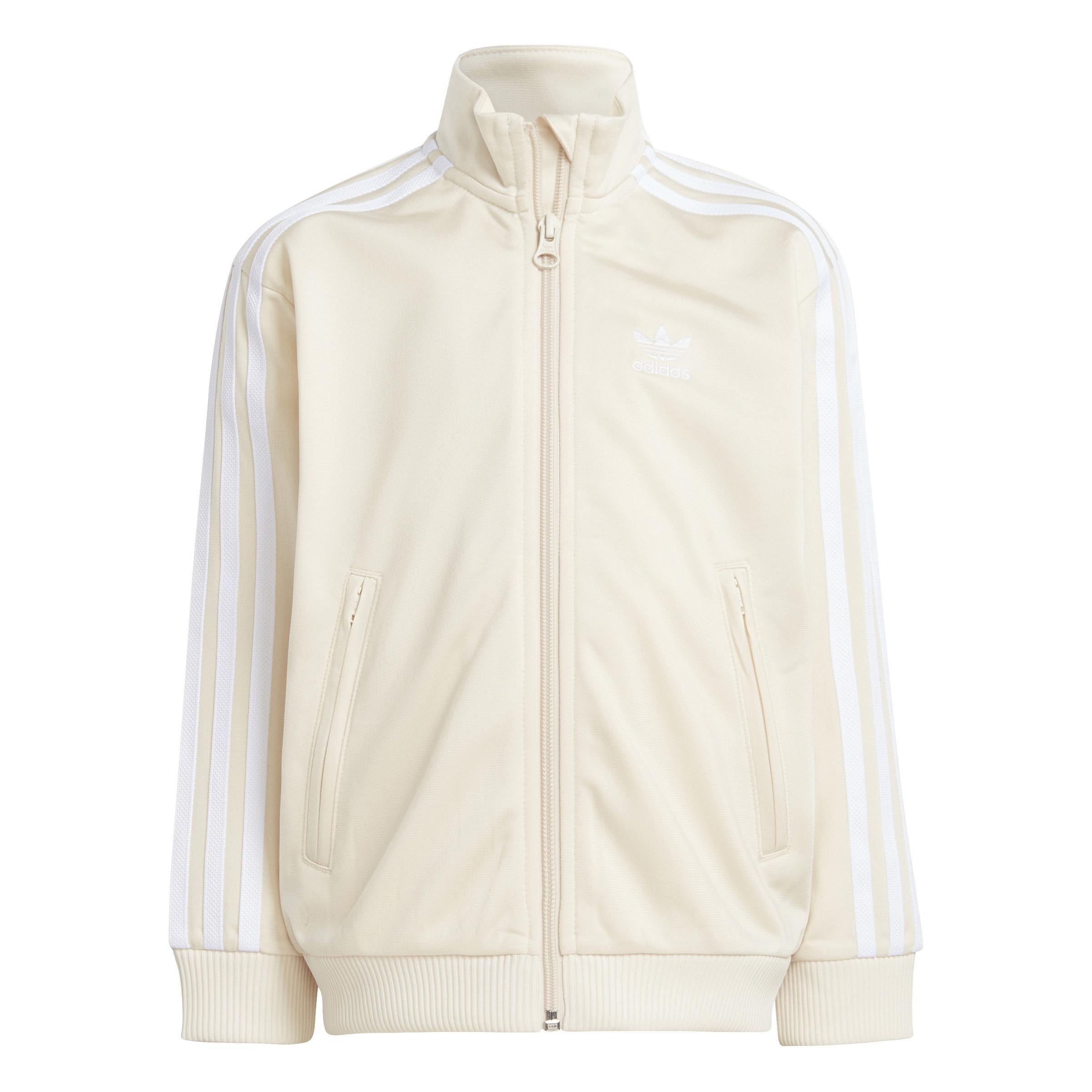 Unisex Kids Adicolor Firebird Track Suit, White, , large image number 6