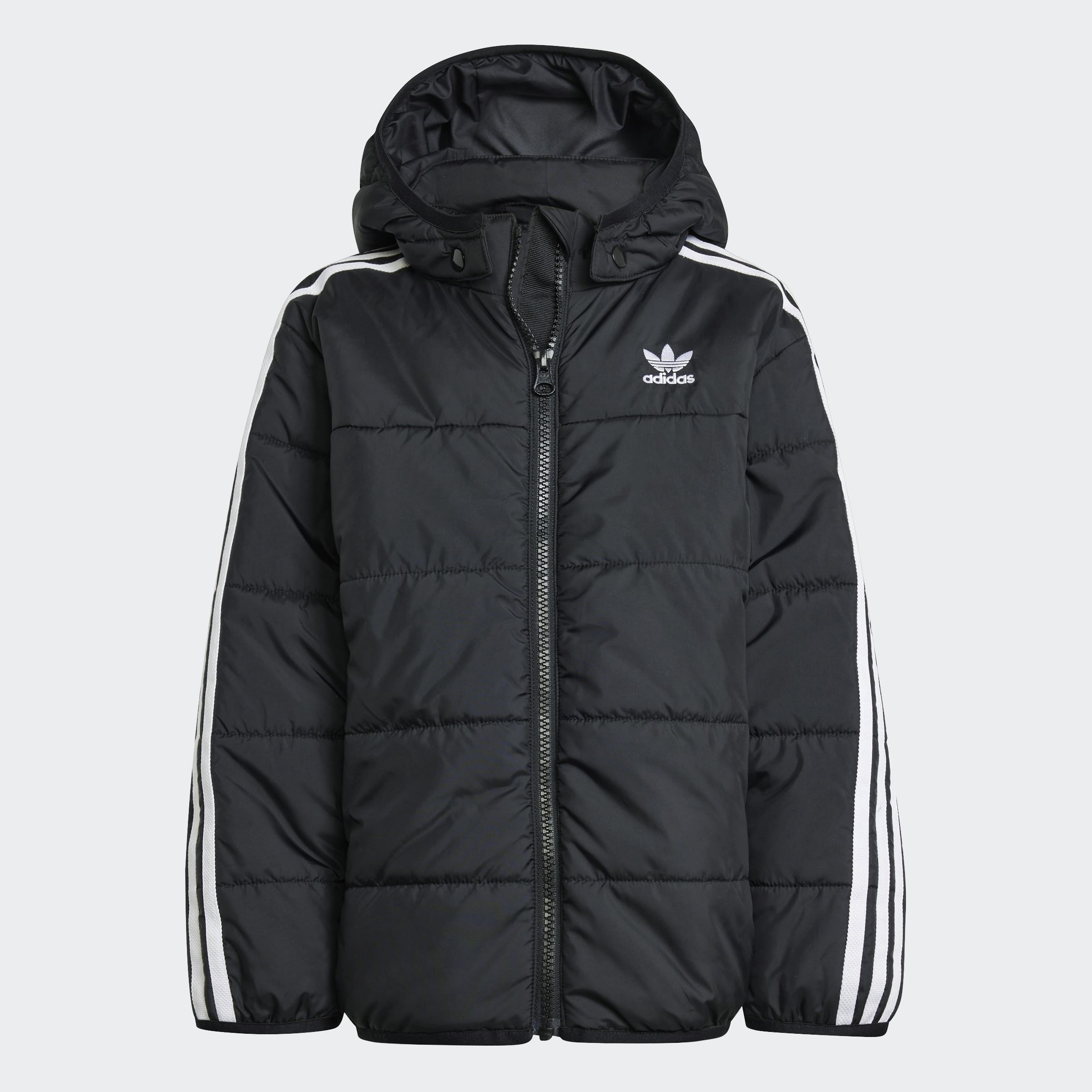 Kids Unisex Adicolor Jacket, Black, A901_ONE, large image number 0