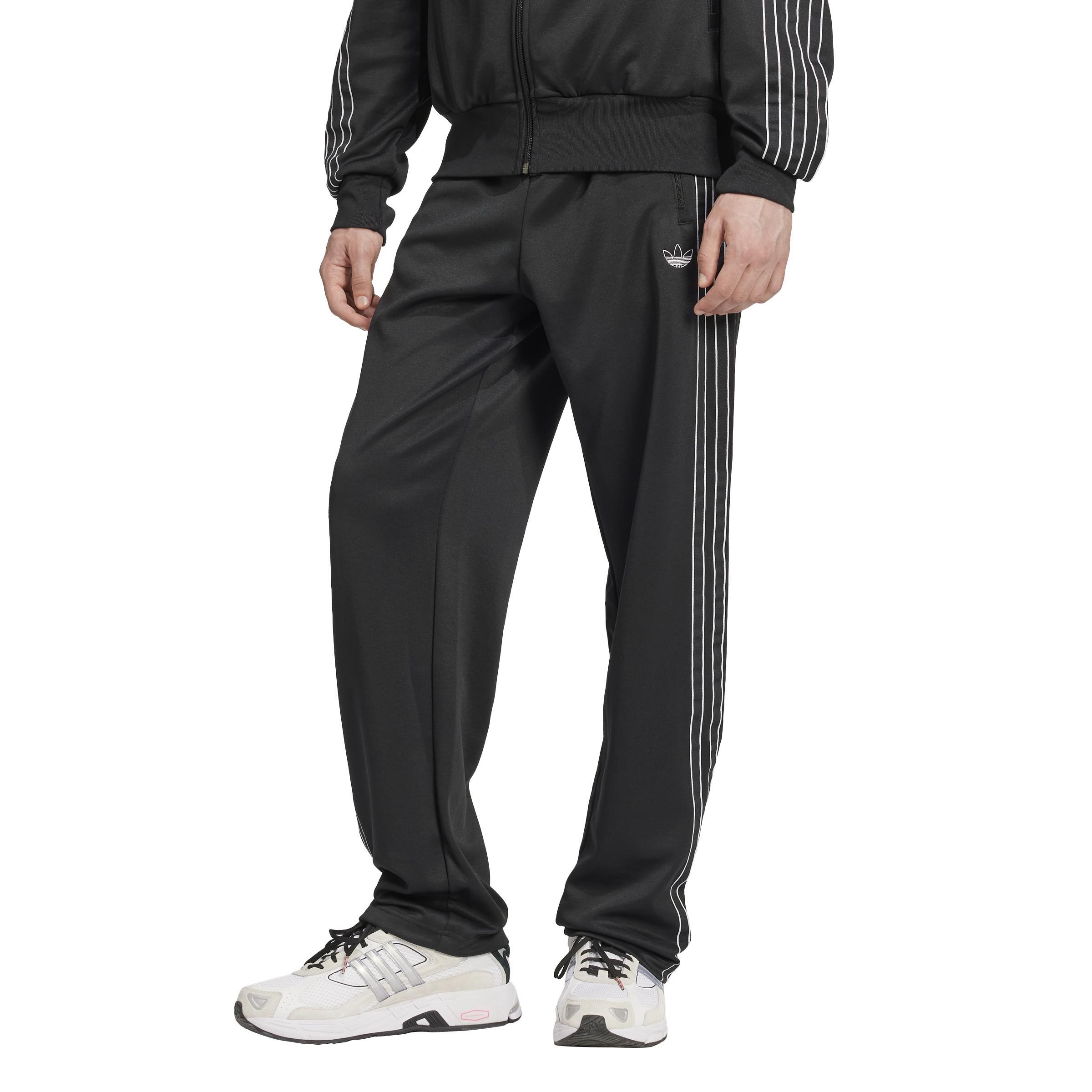 Outlined Trefoil Firebird Track Pants, Black, , large image number 5