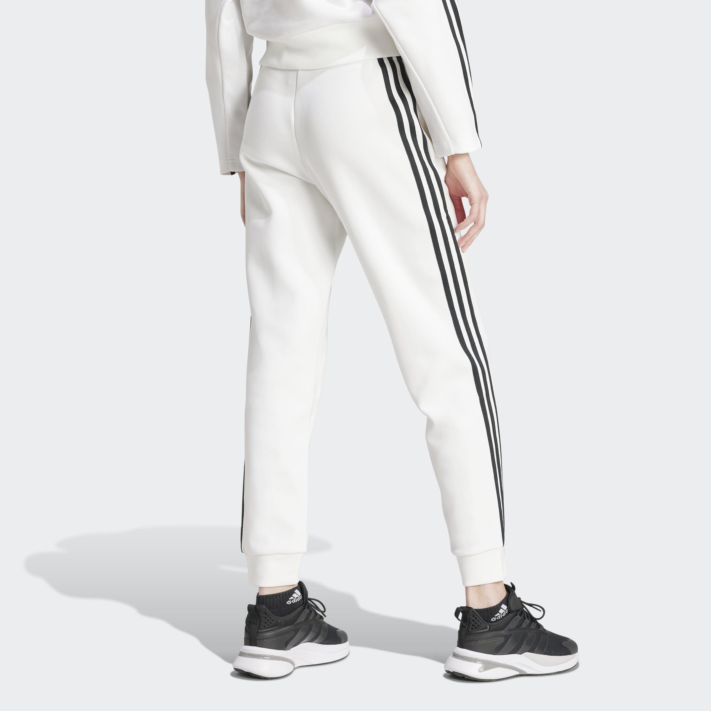 Future Icons 3-Stripes Regular Joggers, White, A901_ONE, large image number 2