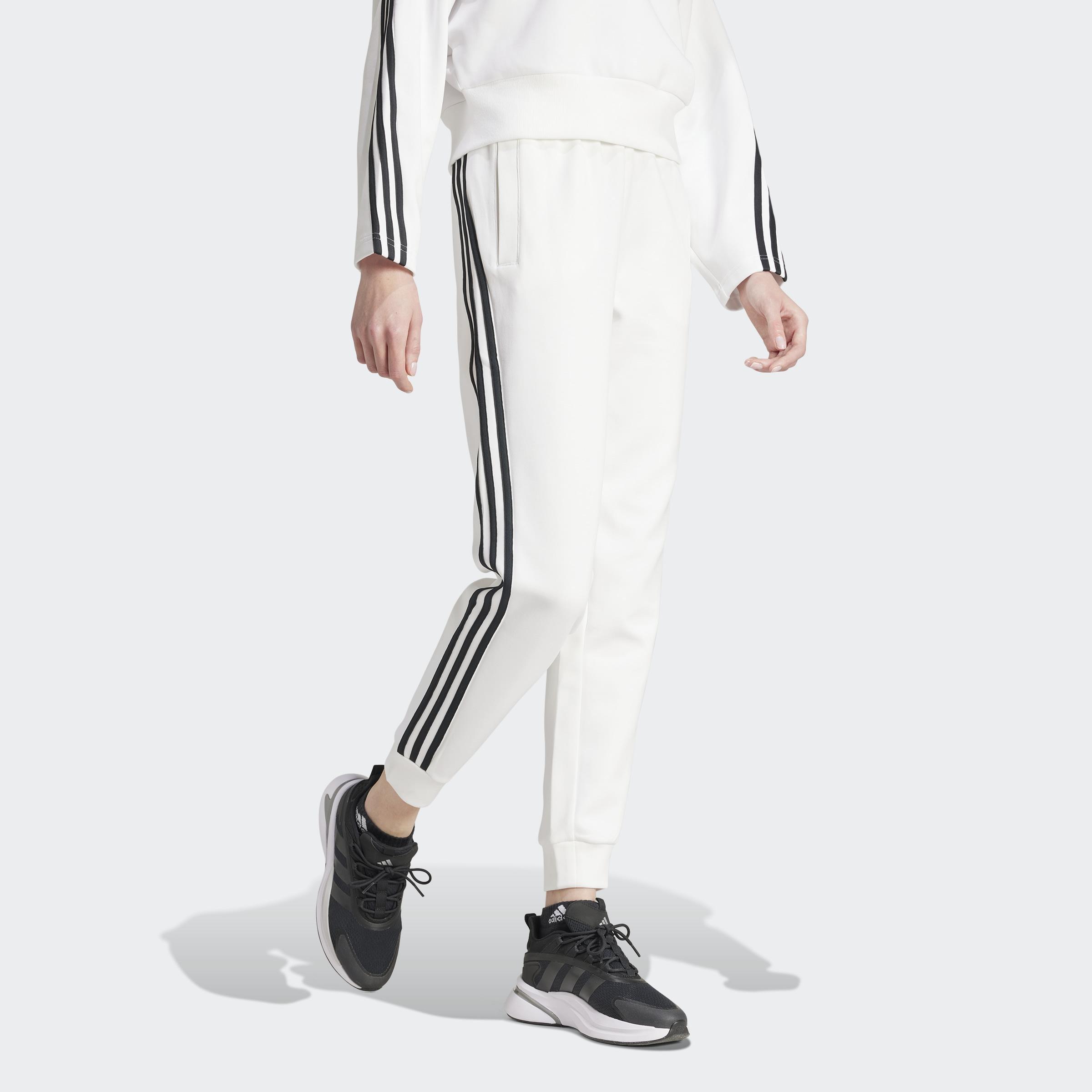 Future Icons 3-Stripes Regular Joggers, White, A901_ONE, large image number 5