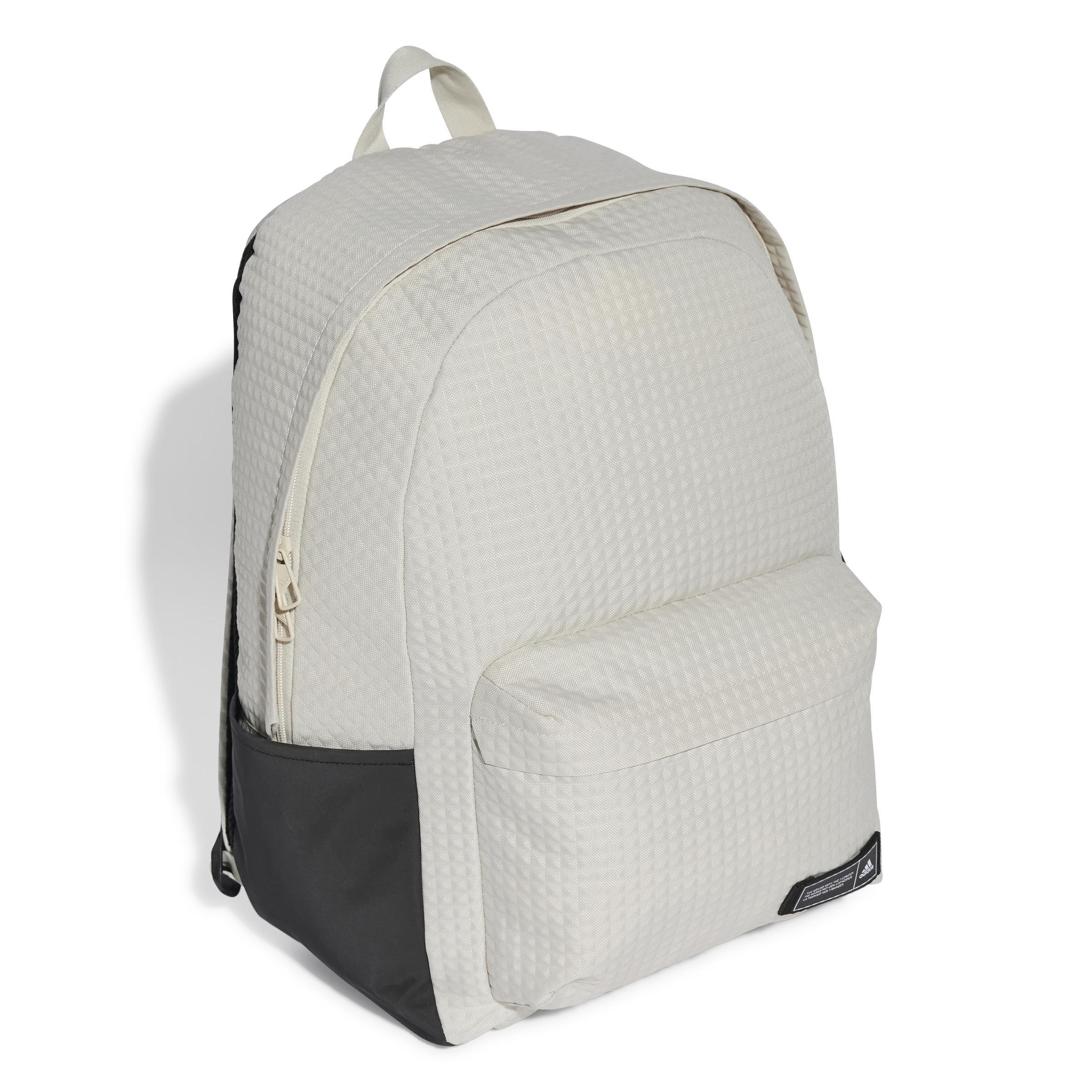 Unisex Classic Seasonal Backpack, Beige, A901_ONE, large image number 0