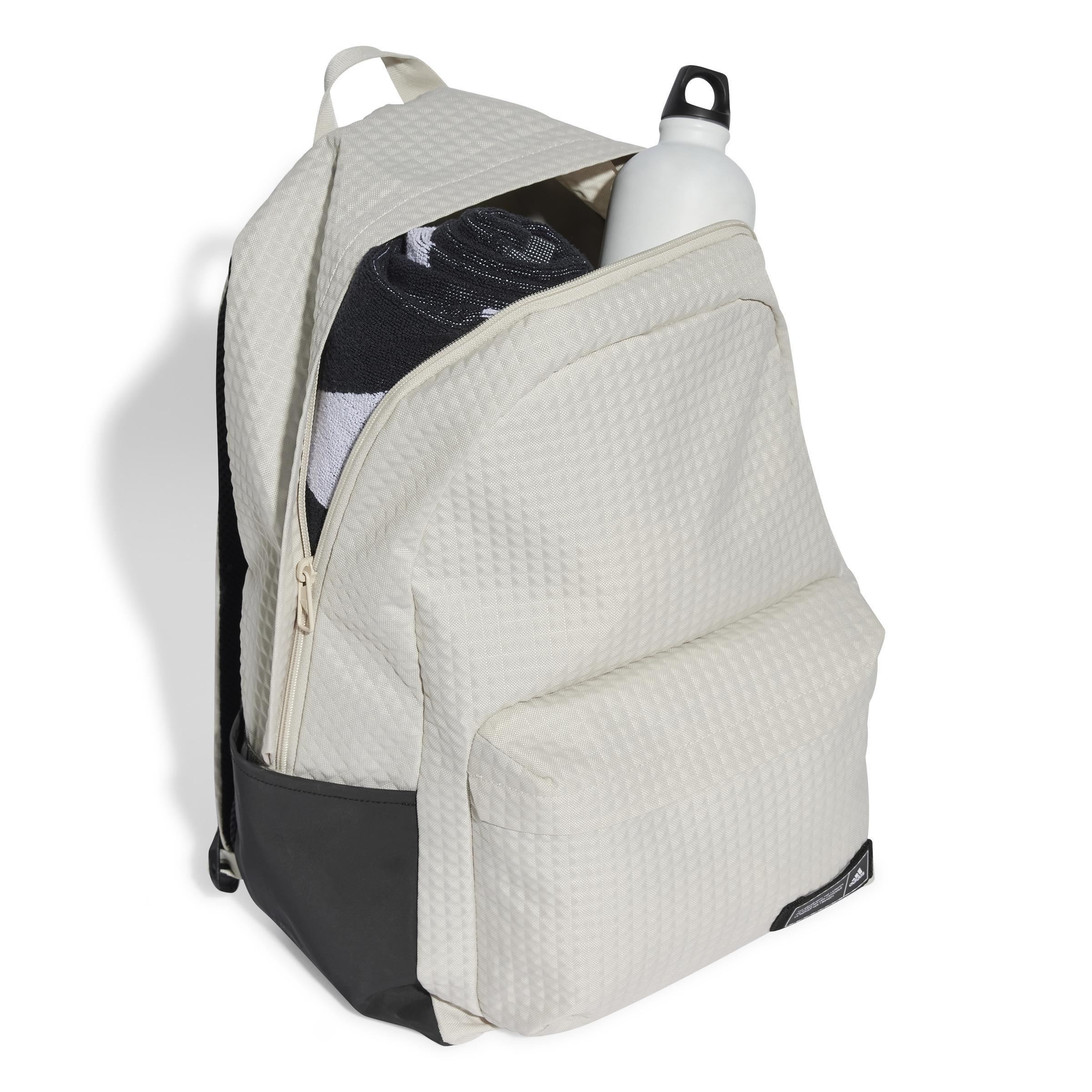 Unisex Classic Seasonal Backpack, Beige, A901_ONE, large image number 1