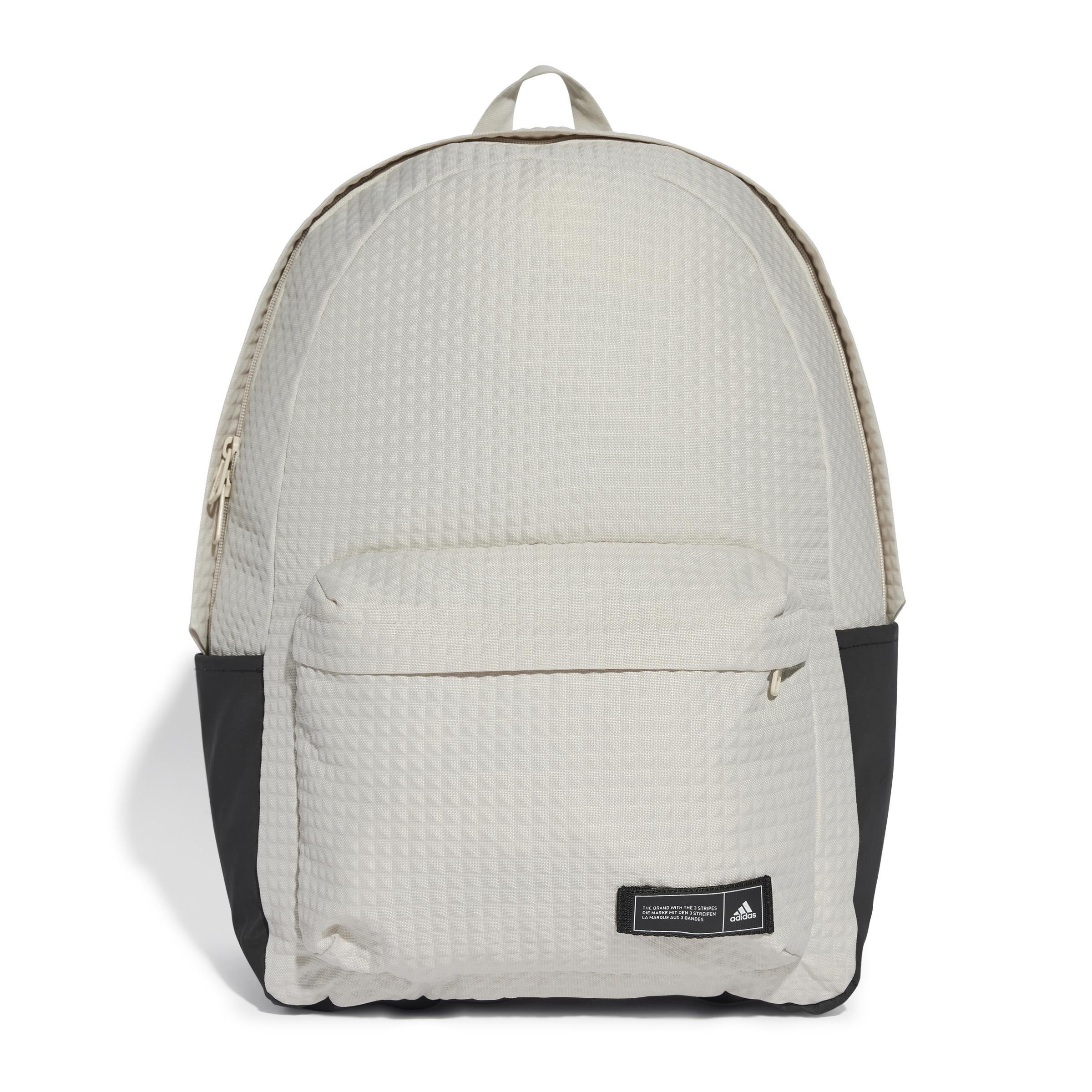 Unisex Classic Seasonal Backpack, Beige, A901_ONE, large image number 2