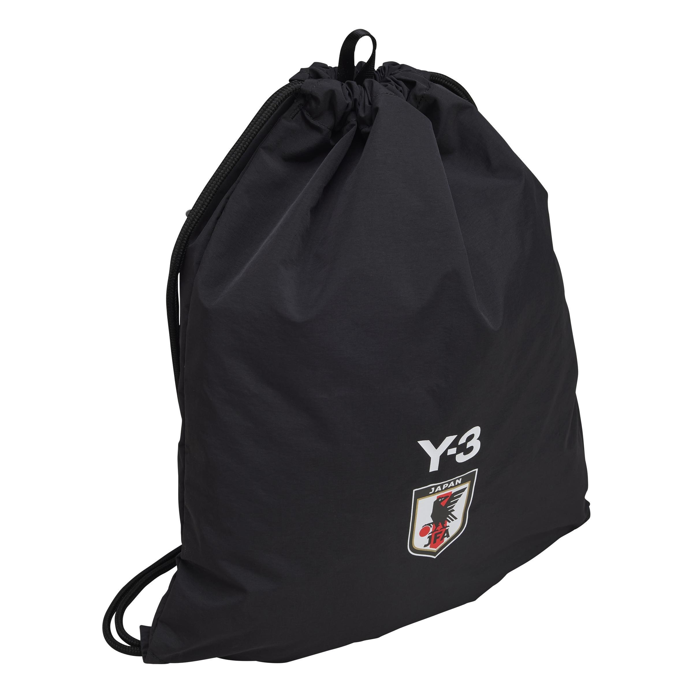 Unisex Japan x Y-3 Gym Sack, Black, A901_ONE, large image number 0