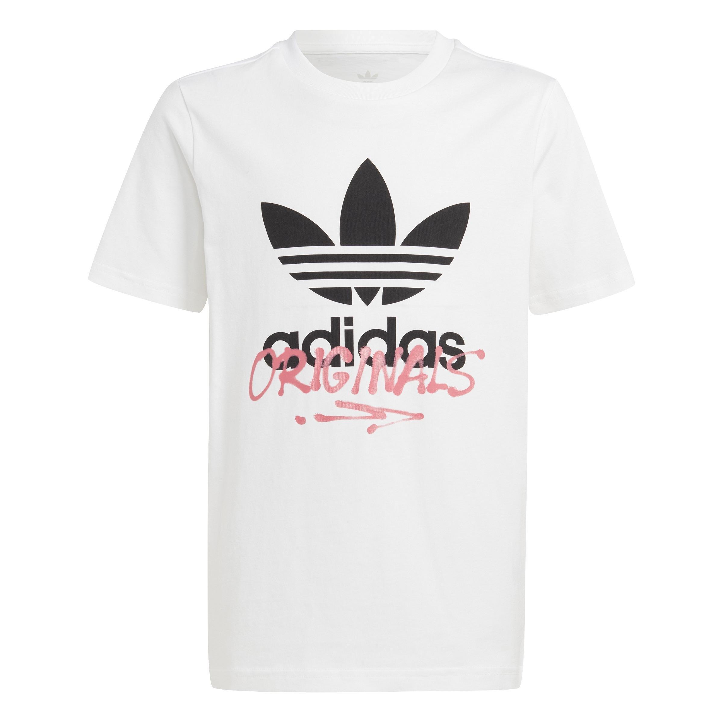 Unisex Kids Graphic T-Shirt, White, A901_ONE, large image number 1