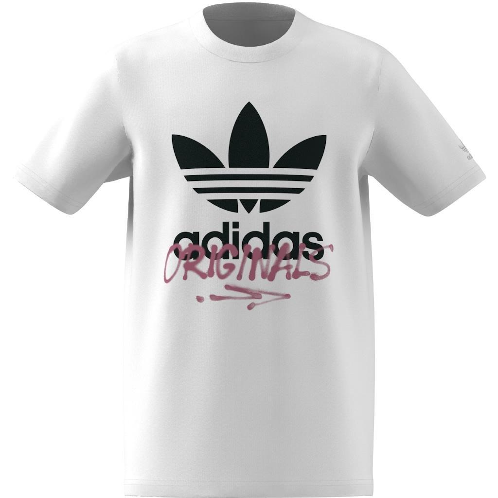Unisex Kids Graphic T-Shirt, White, A901_ONE, large image number 2
