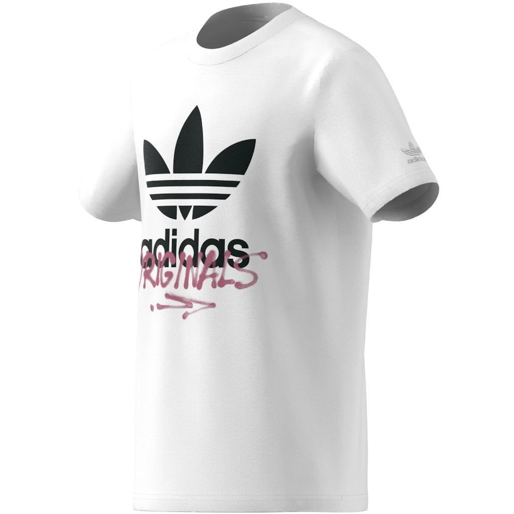 Unisex Kids Graphic T-Shirt, White, A901_ONE, large image number 8