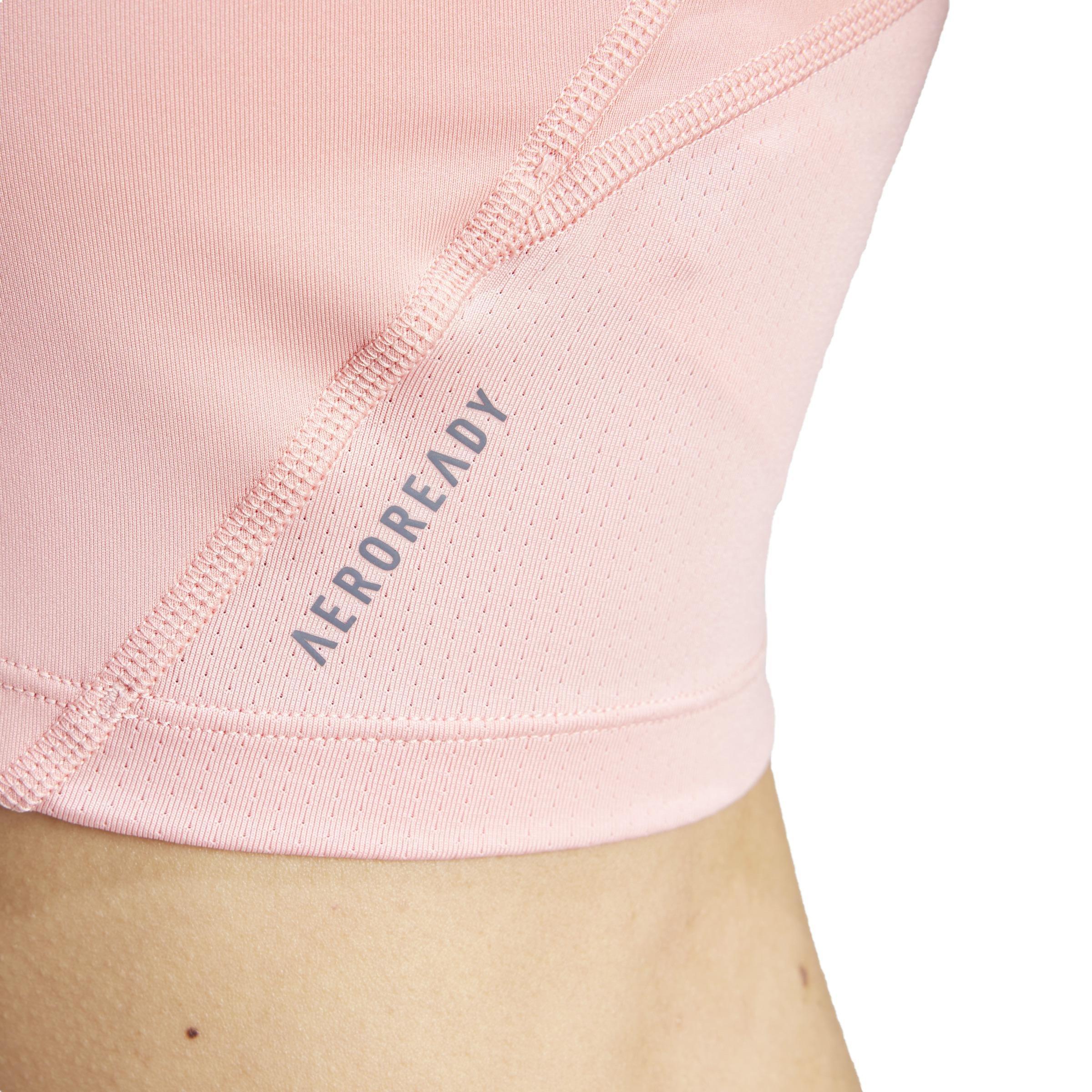 Adizero Essentials Running Crop Top, Pink, , large image number 6