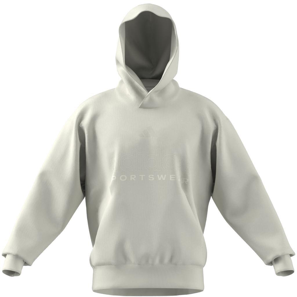 ALL SZN Fleece Graphic Hoodie, White, , large image number 8