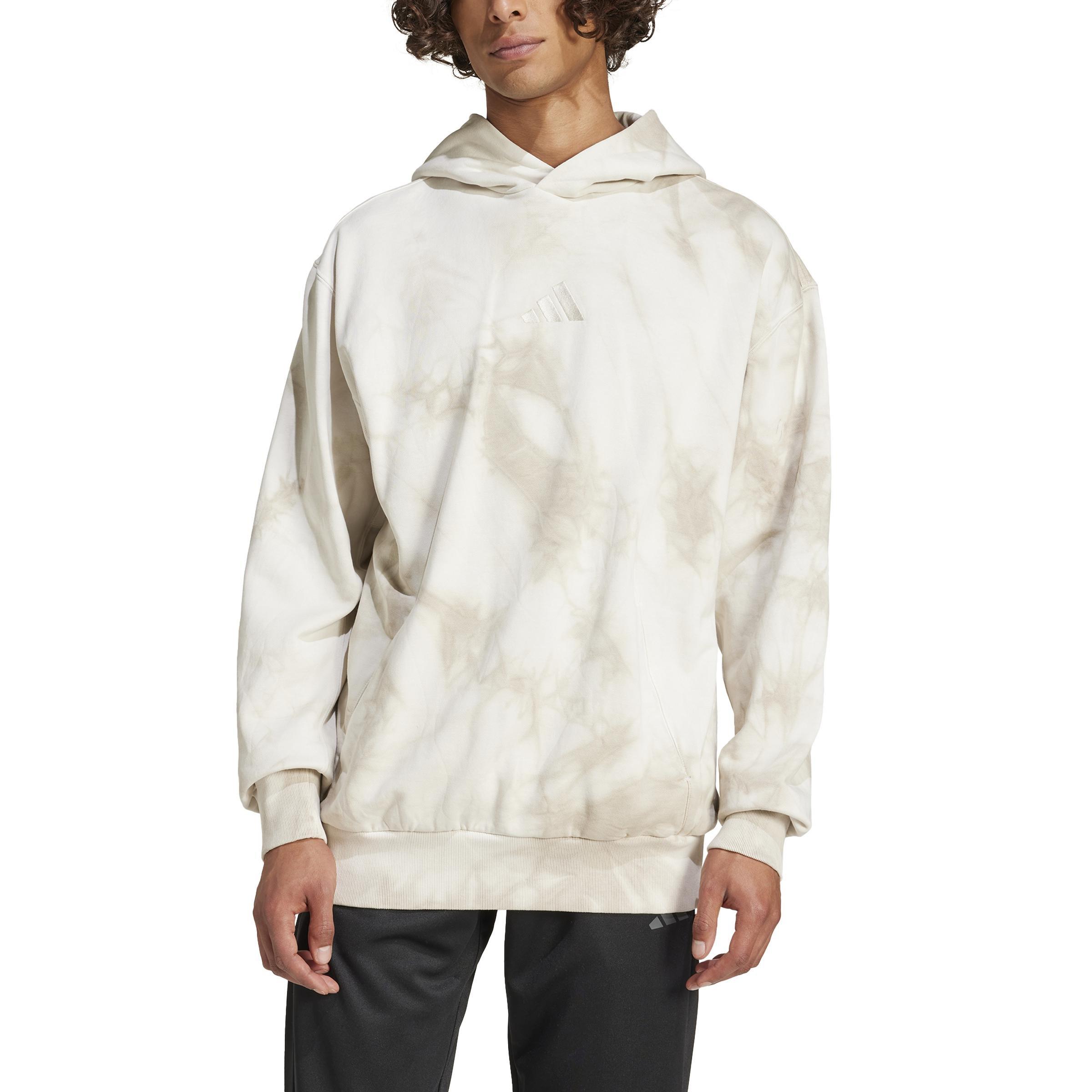 ALL SZN Fleece Washed Hoodie, Beige, , large image number 1