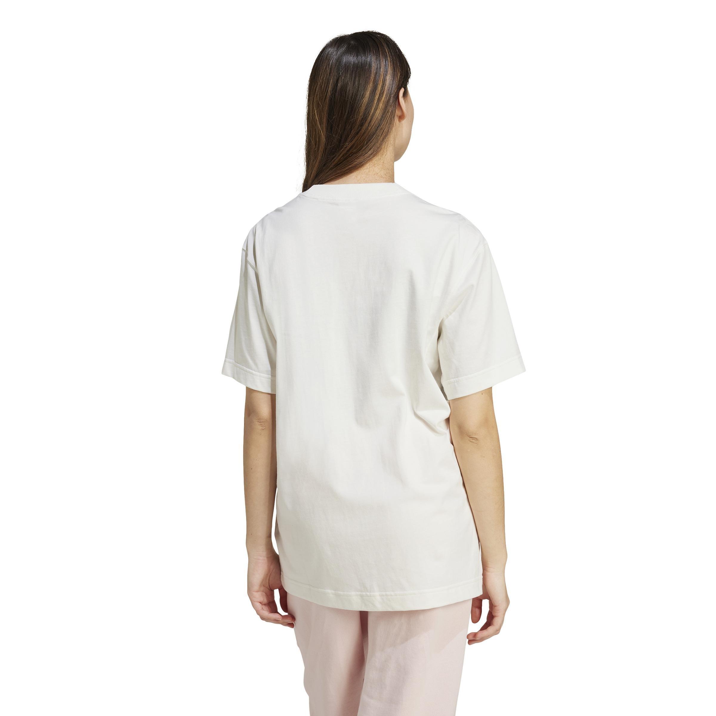 ALL SZN Loose T-Shirt, White, A901_ONE, large image number 3