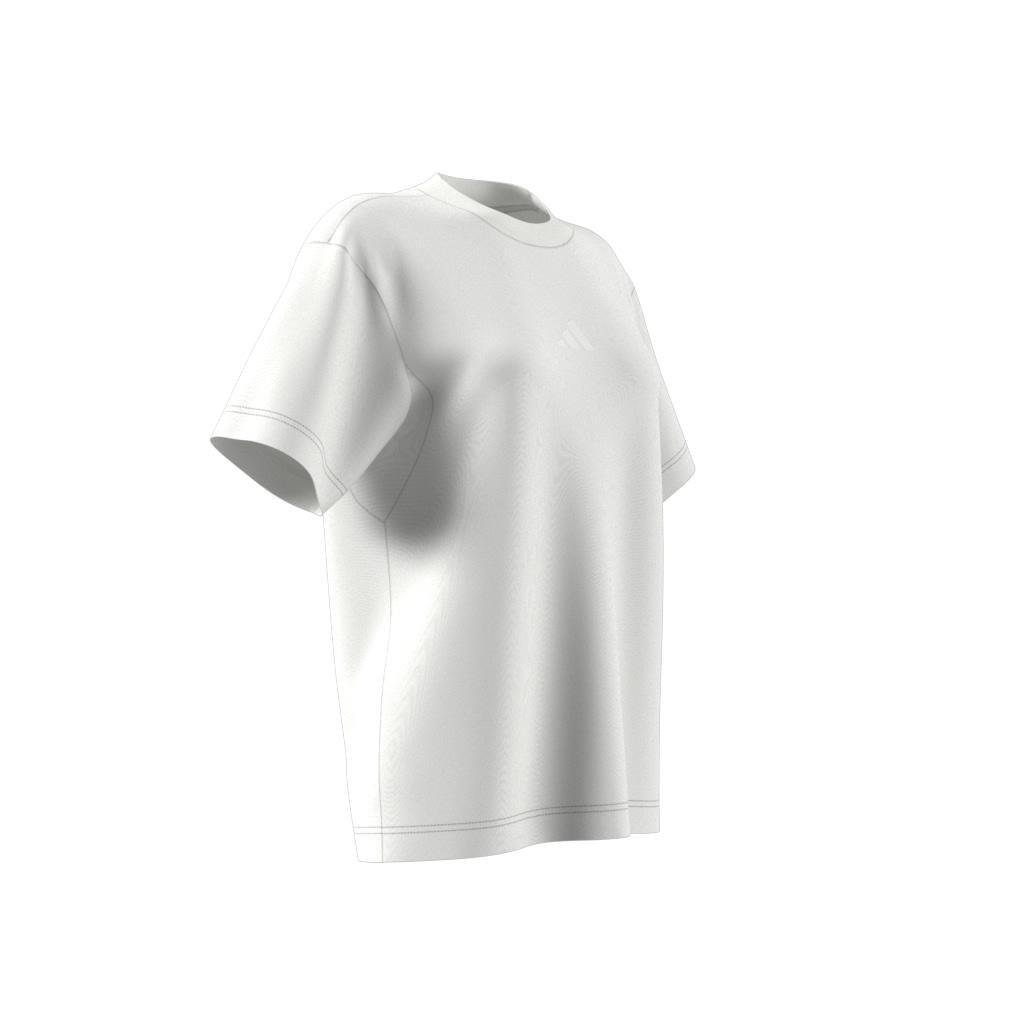 ALL SZN Loose T-Shirt, White, A901_ONE, large image number 9