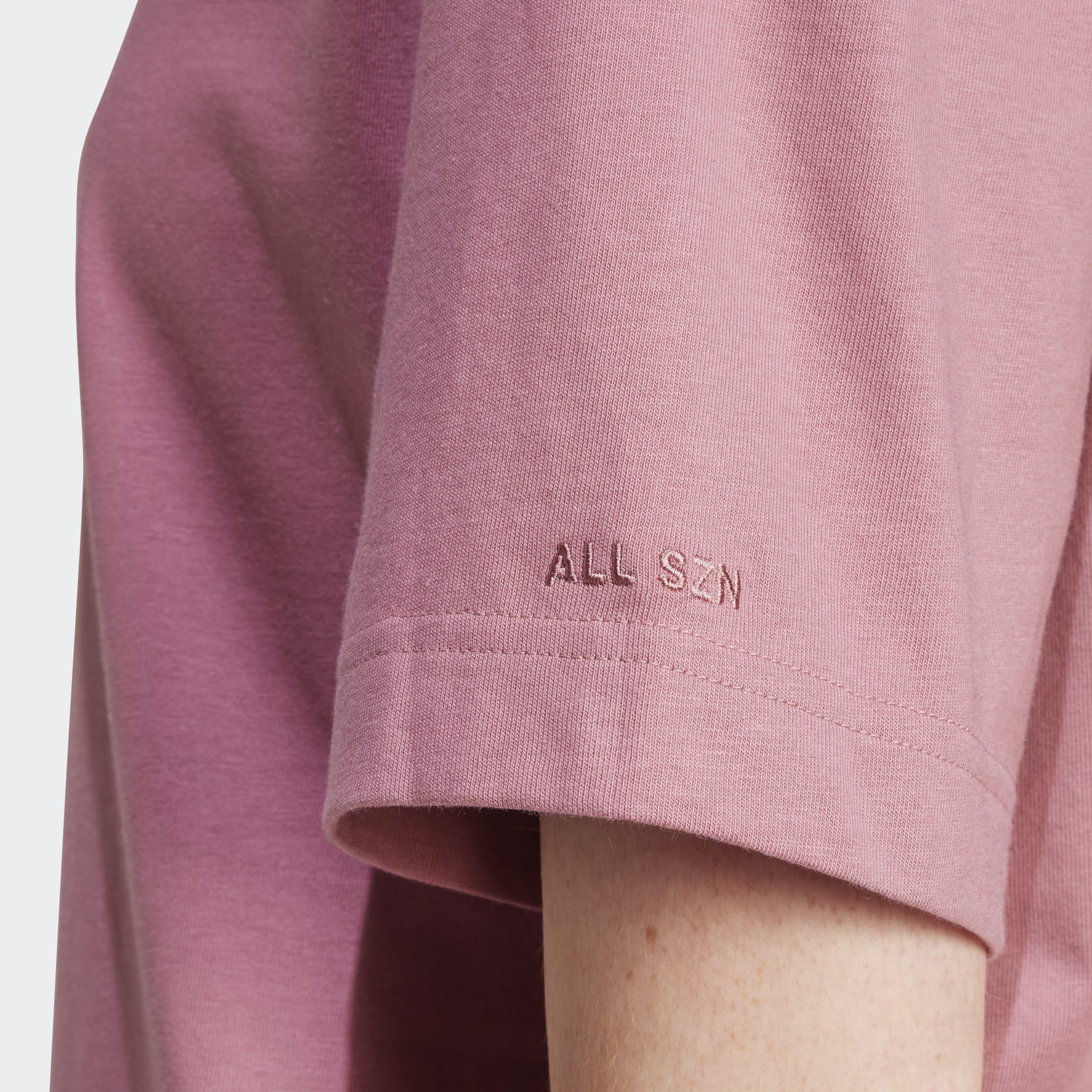 ALL SZN Loose T-Shirt, Red, A901_ONE, large image number 4