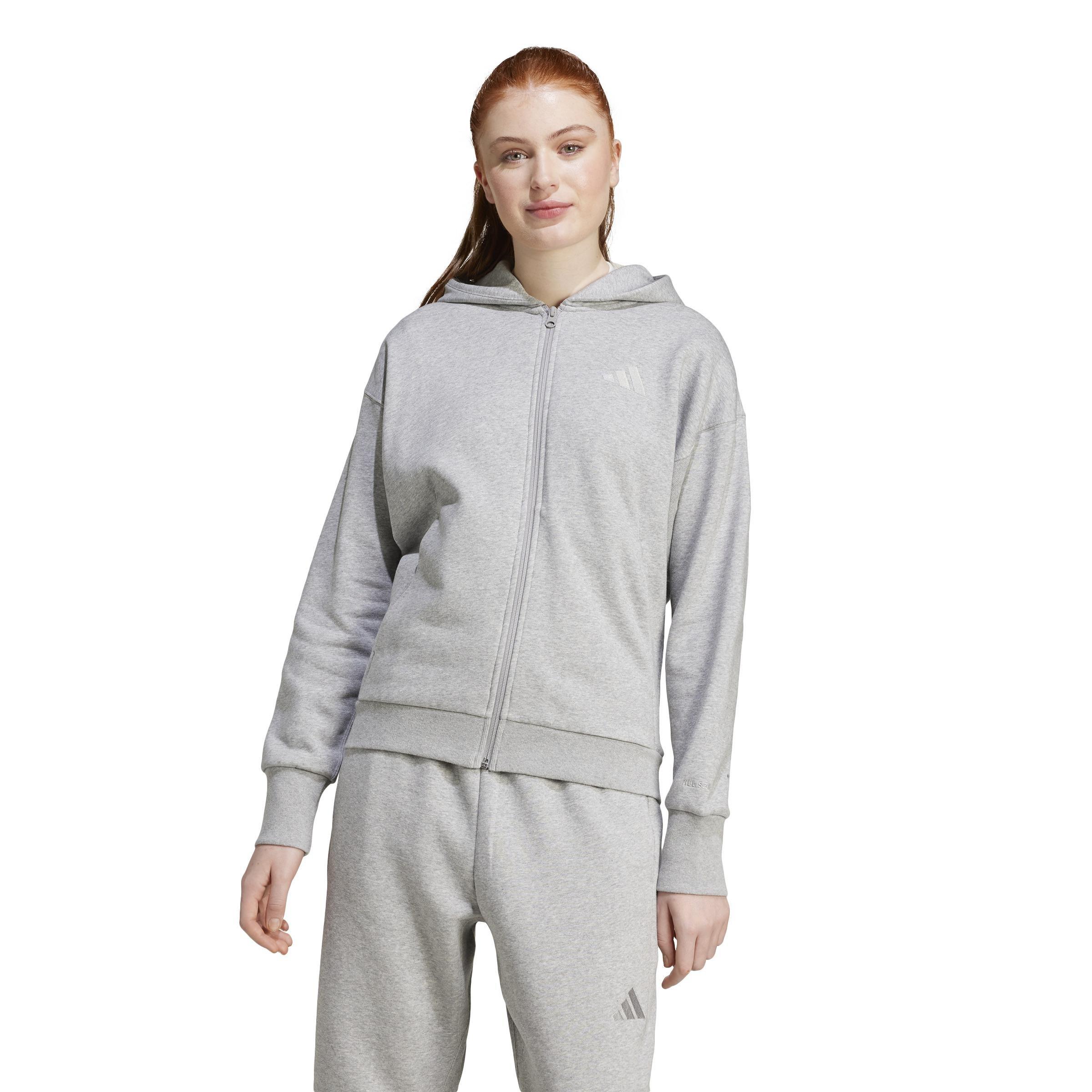ALL SZN Fleece Full-Zip Hoodie, Grey, , large image number 6