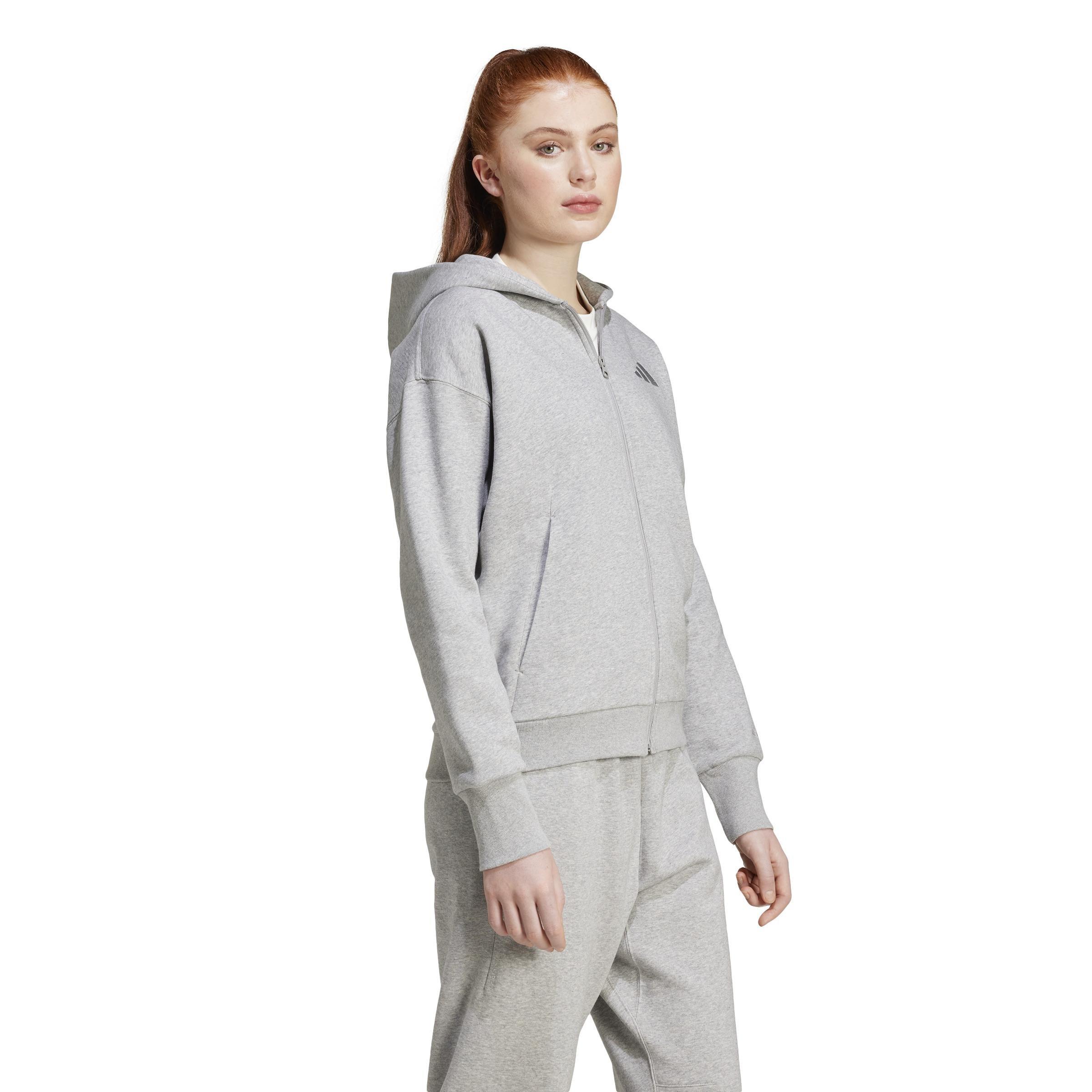 ALL SZN Fleece Full-Zip Hoodie, Grey, , large image number 8