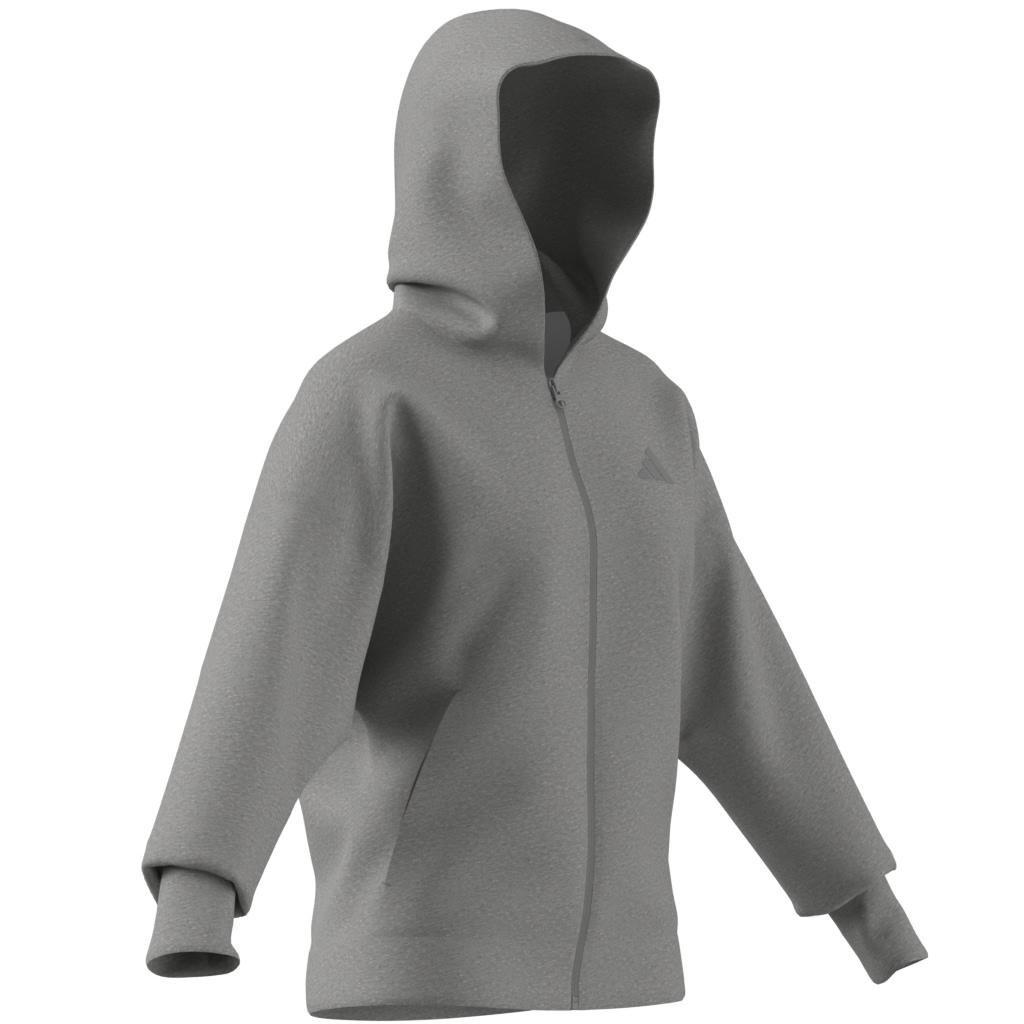 ALL SZN Fleece Full-Zip Hoodie, Grey, , large image number 10
