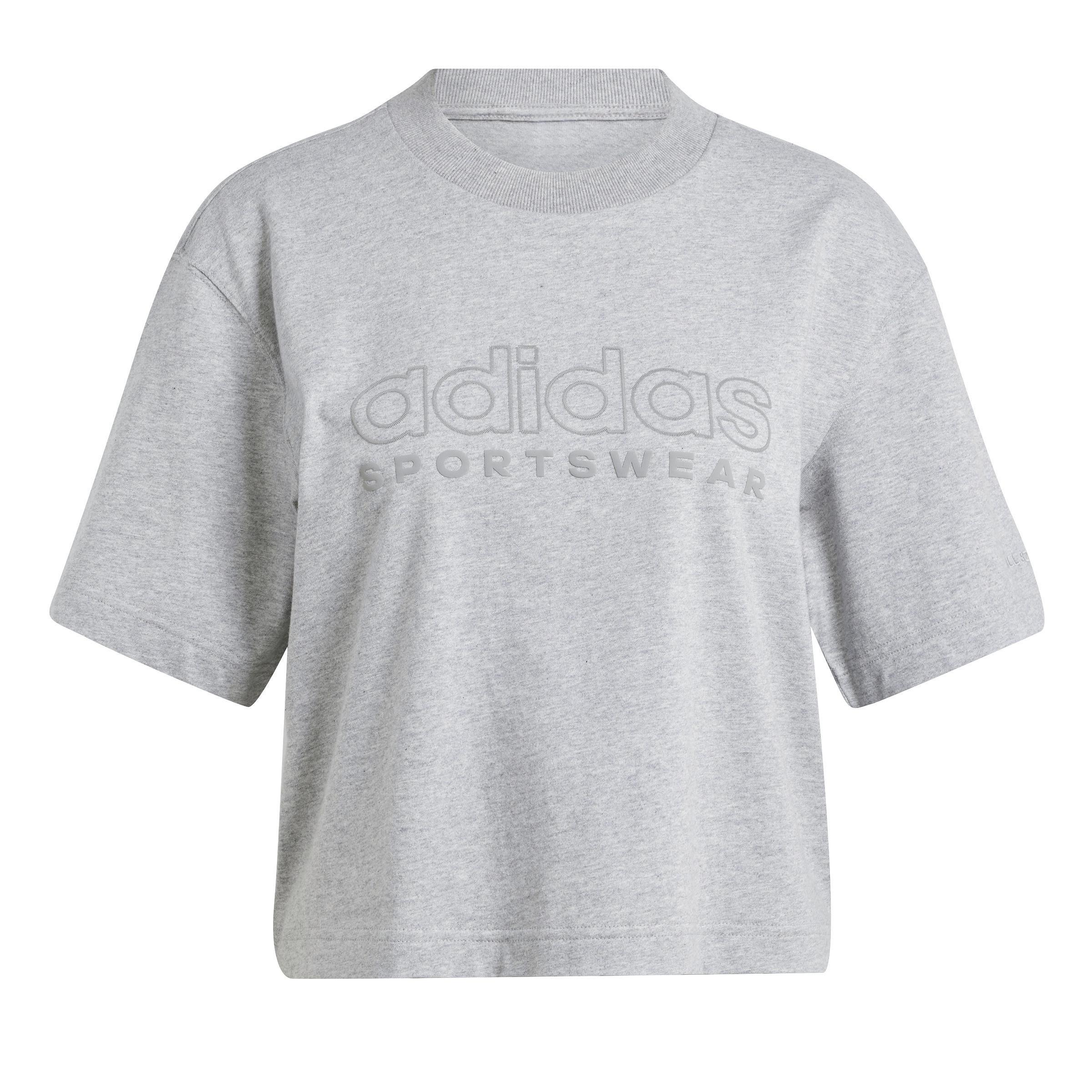 ALL SZN Graphic Loose T-Shirt, Grey, , large image number 0