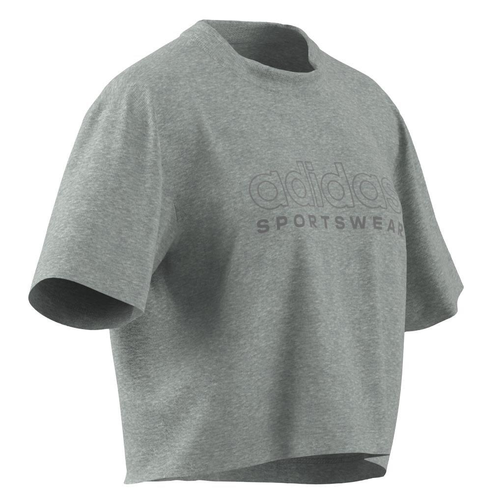 ALL SZN Graphic Loose T-Shirt, Grey, , large image number 10