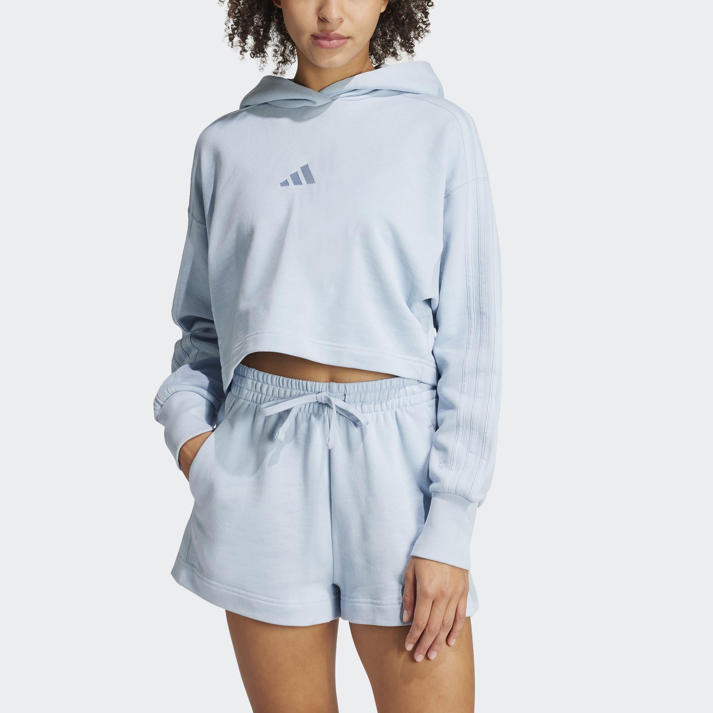 ALL SZN French Terry 3-Stripes Hoodie, Blue, A901_ONE, large image number 0