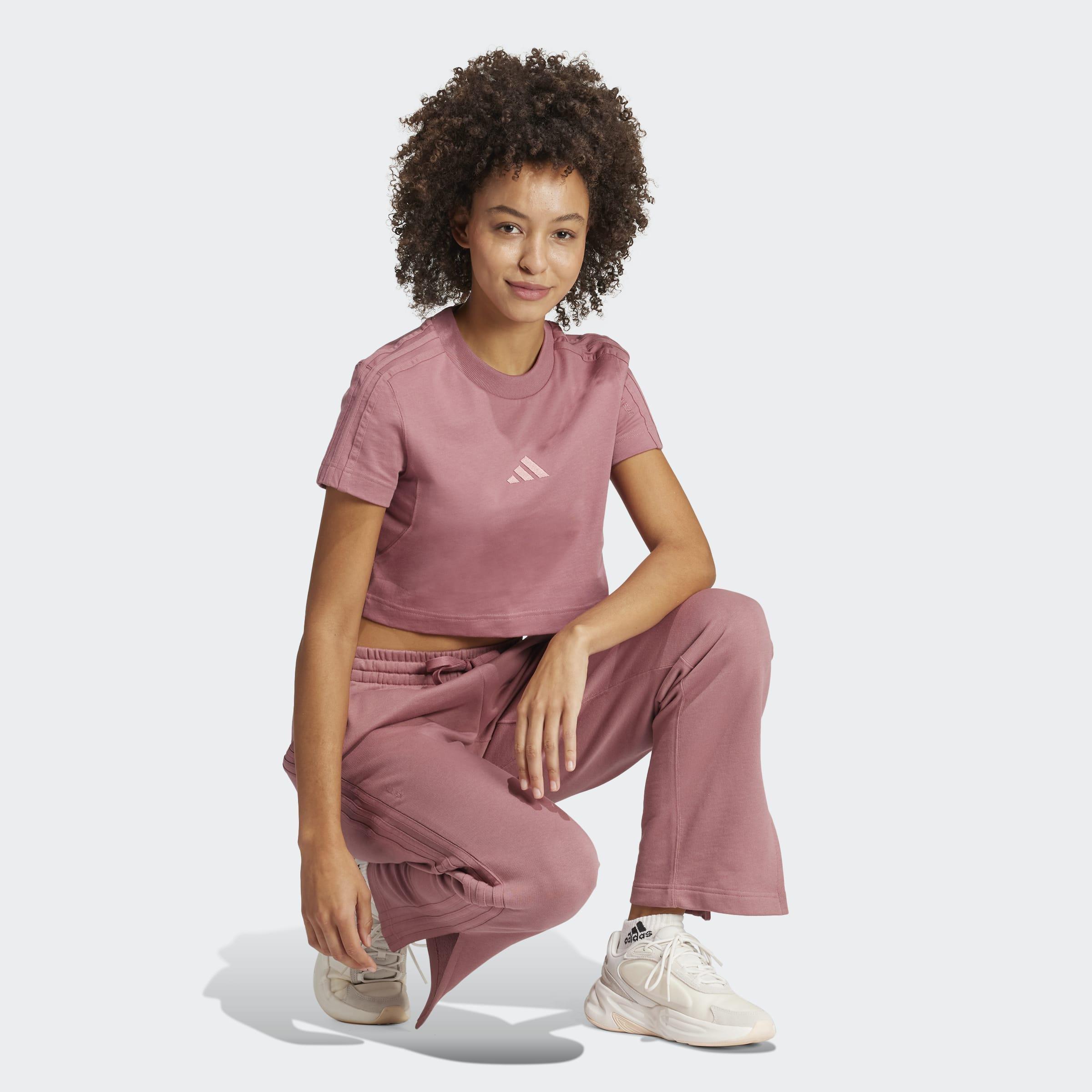 ALL SZN French Terry 3-Stripes Straight Leg Joggers, Red, A901_ONE, large image number 5