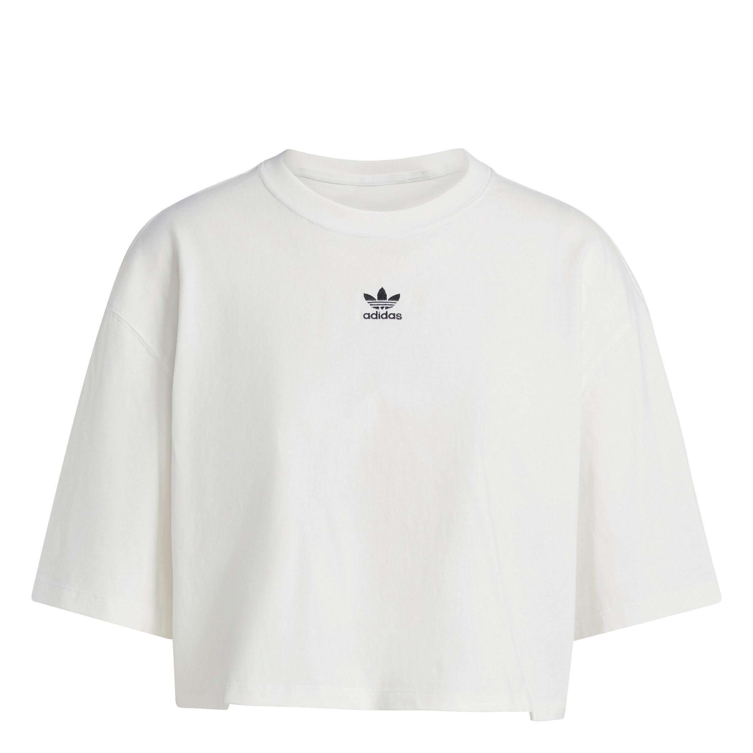 Essentials Crop T-Shirt, White, A901_ONE, large image number 2