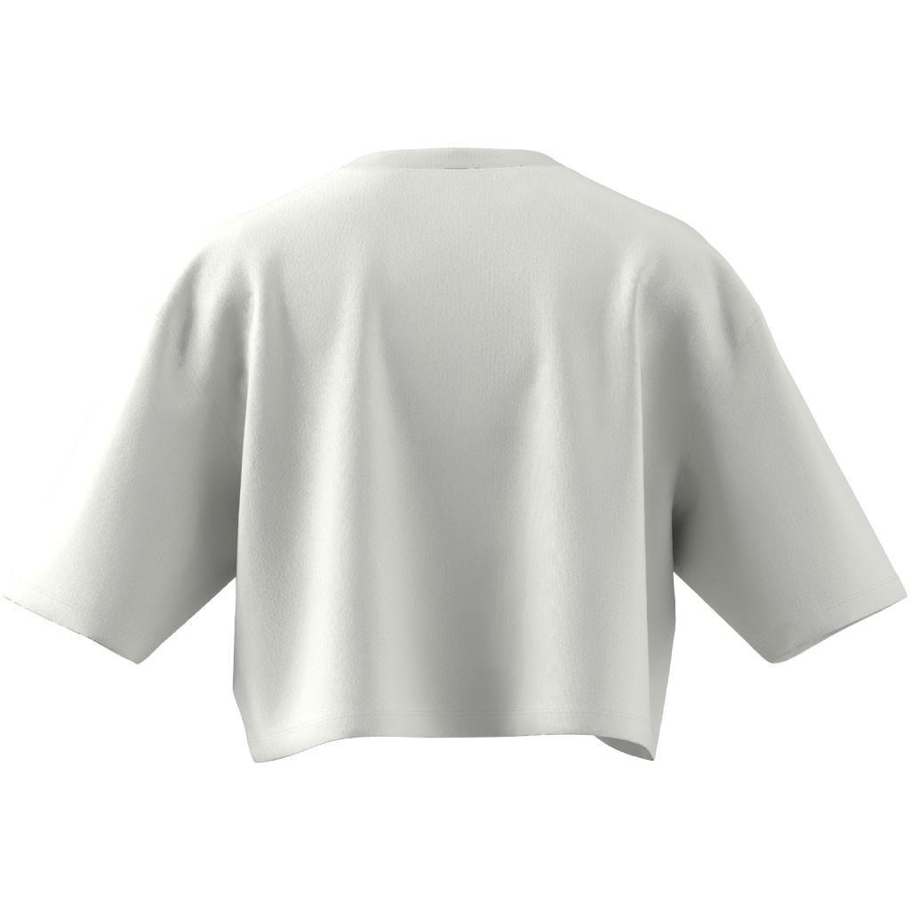 Essentials Crop T-Shirt, White, A901_ONE, large image number 6