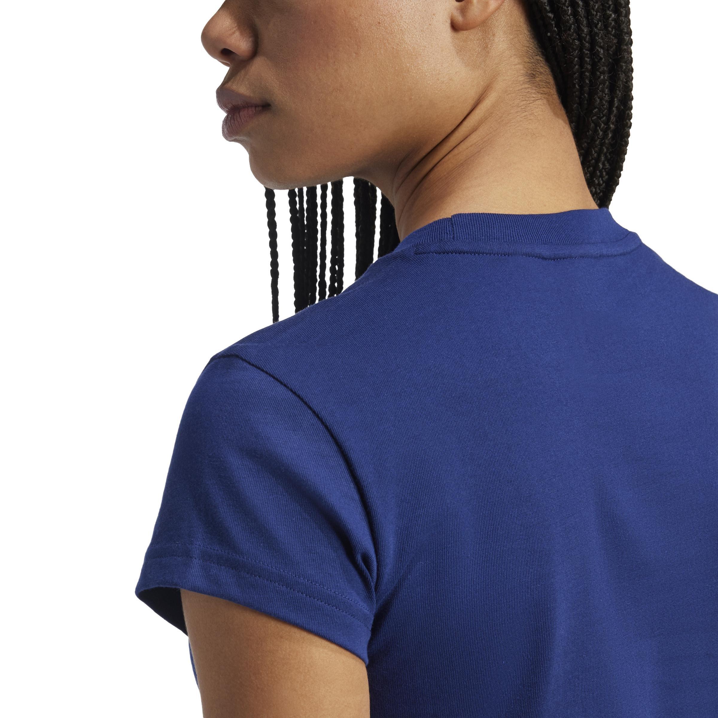 Essentials Slim T-Shirt, Blue, A901_ONE, large image number 4