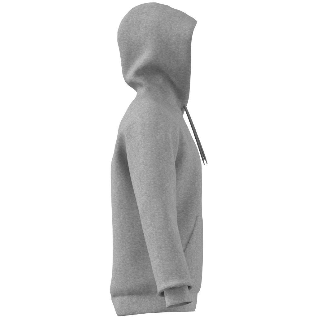 Trefoil Essentials Full-Zip Hoodie, Grey, A901_ONE, large image number 11