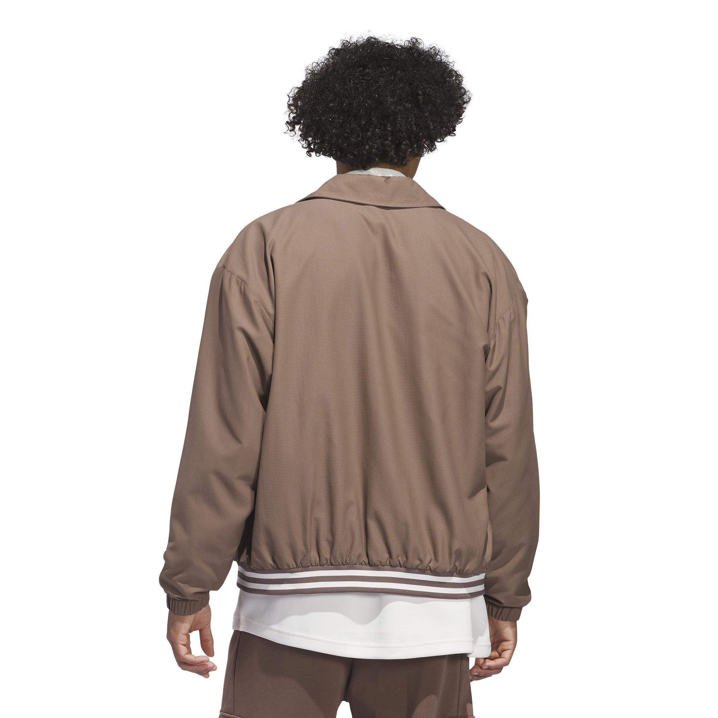 Unisex Coach Jacket (Gender Neutral), Brown, , large image number 2